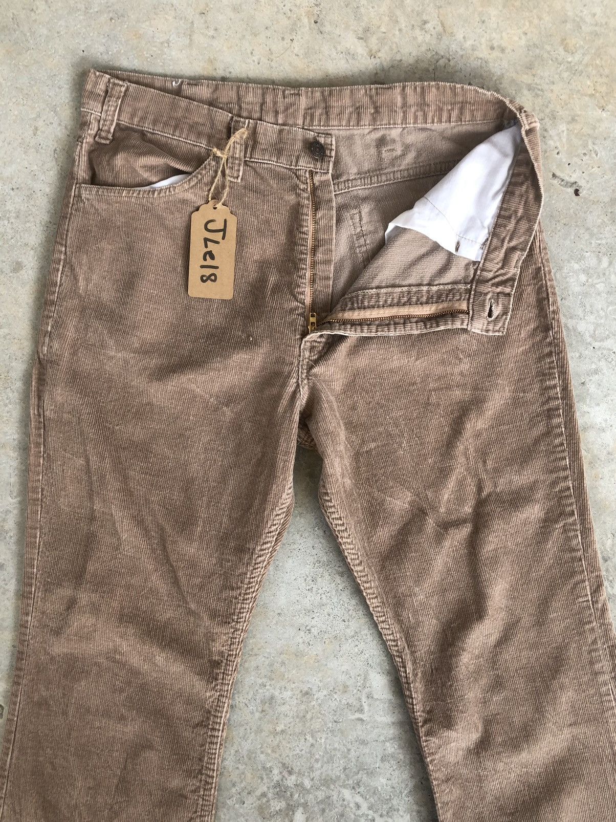 Levi's Vintage 70’s Levi’s Flared Jeans Corduroy Pants 646 Size US 33 - 3 Thumbnail