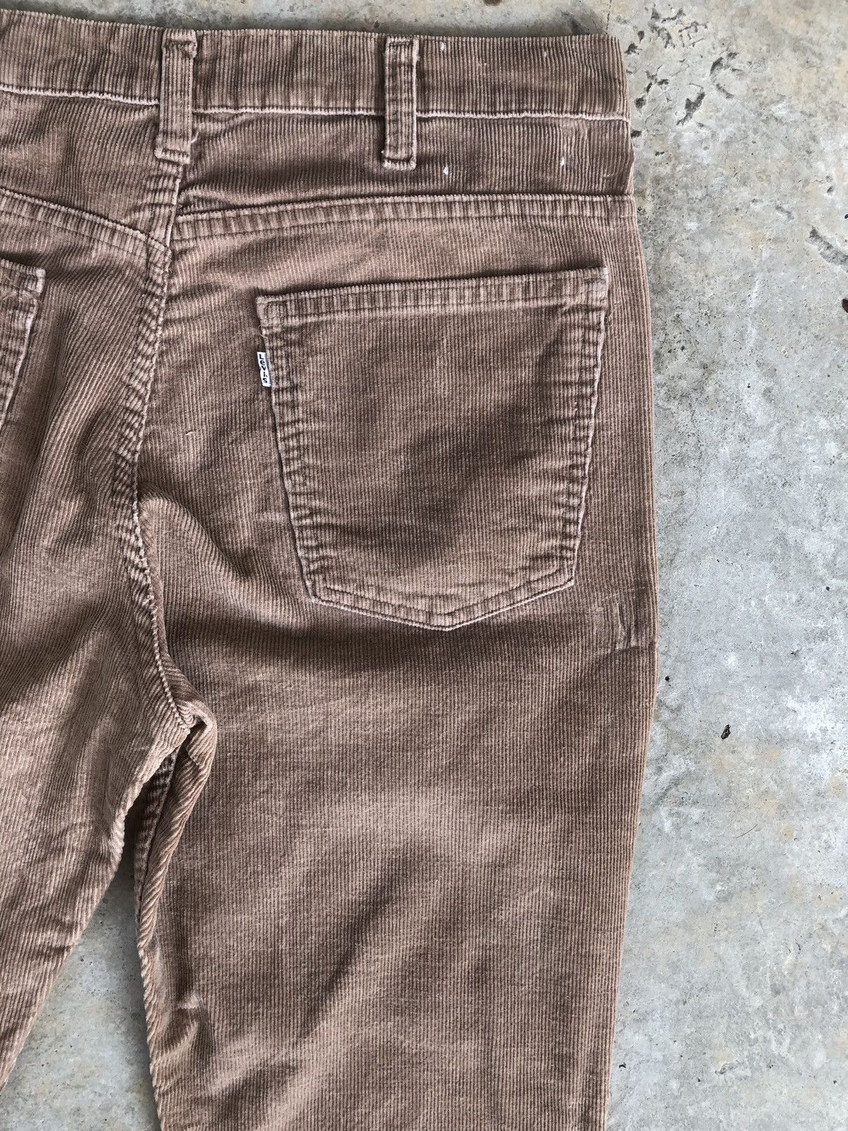 Levi's Vintage 70’s Levi’s Flared Jeans Corduroy Pants 646 Size US 33 - 9 Thumbnail