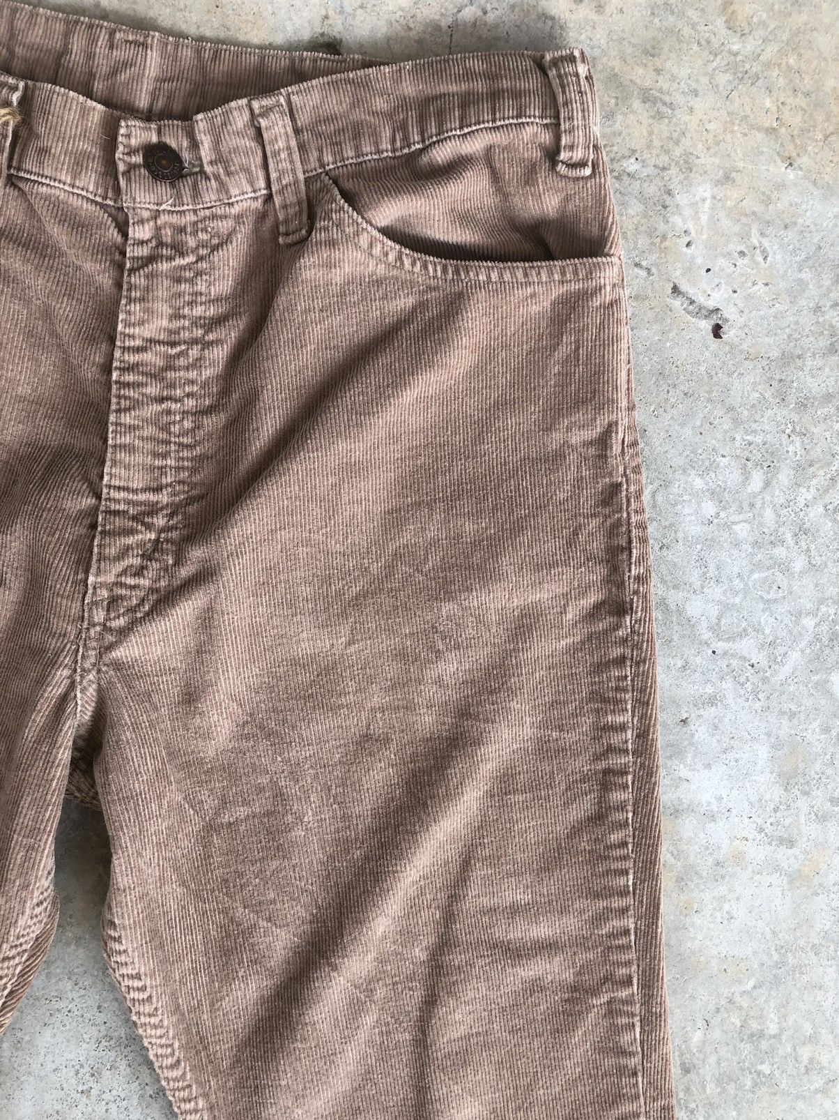 Levi's Vintage 70’s Levi’s Flared Jeans Corduroy Pants 646 Size US 33 - 5 Thumbnail