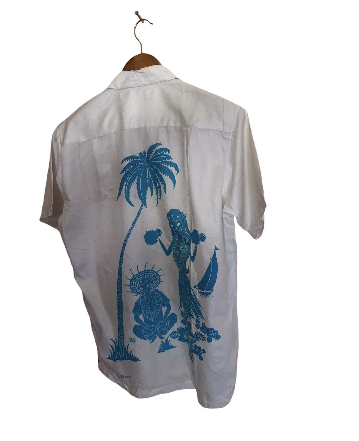 Vintage RARE ELVIS PRESLEY BLUE HAWAII SOUNDTRACK SHIRT UP Size US M / EU 48-50 / 2 - 5 Thumbnail