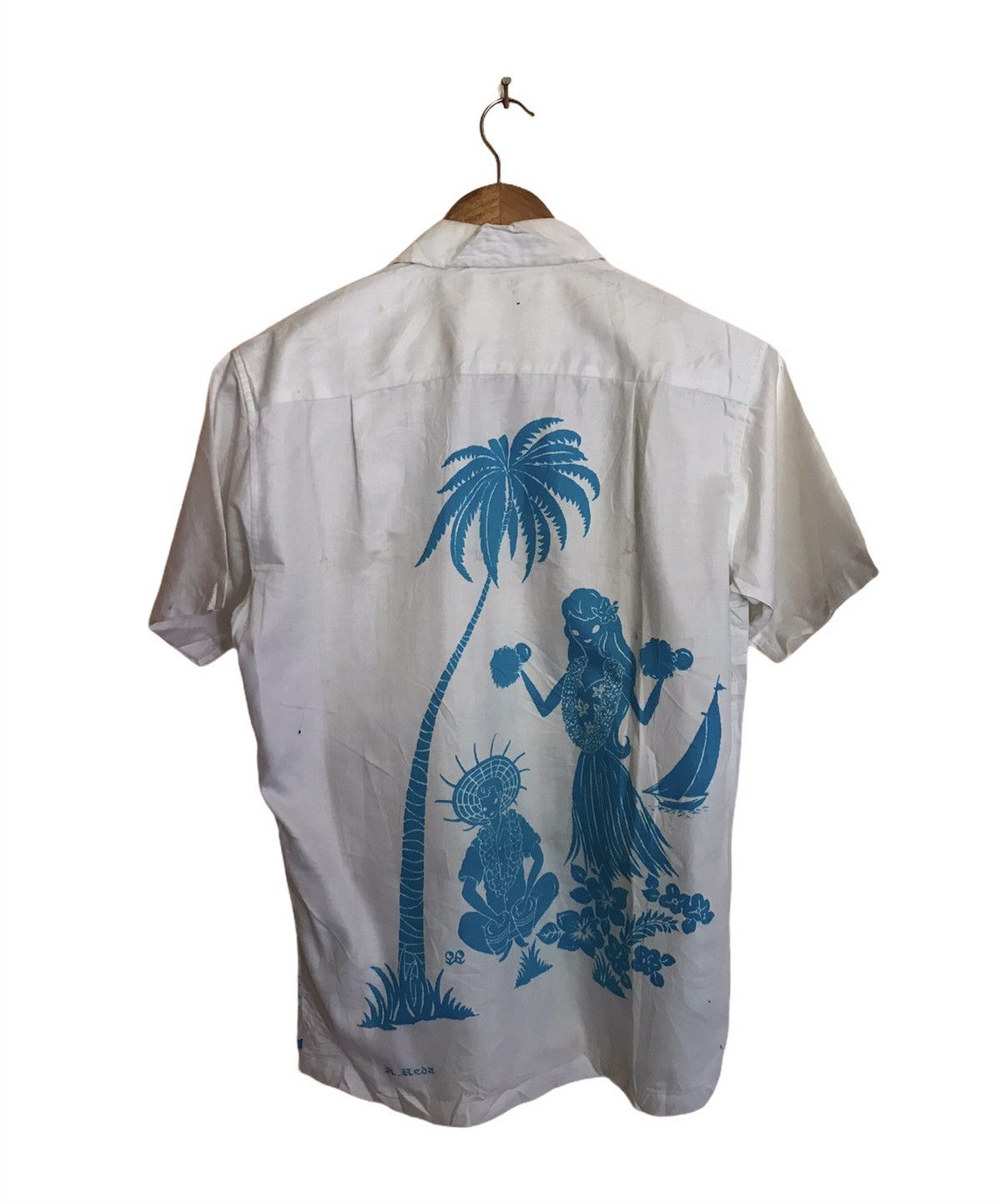 Vintage RARE ELVIS PRESLEY BLUE HAWAII SOUNDTRACK SHIRT UP Size US M / EU 48-50 / 2 - 1 Thumbnail