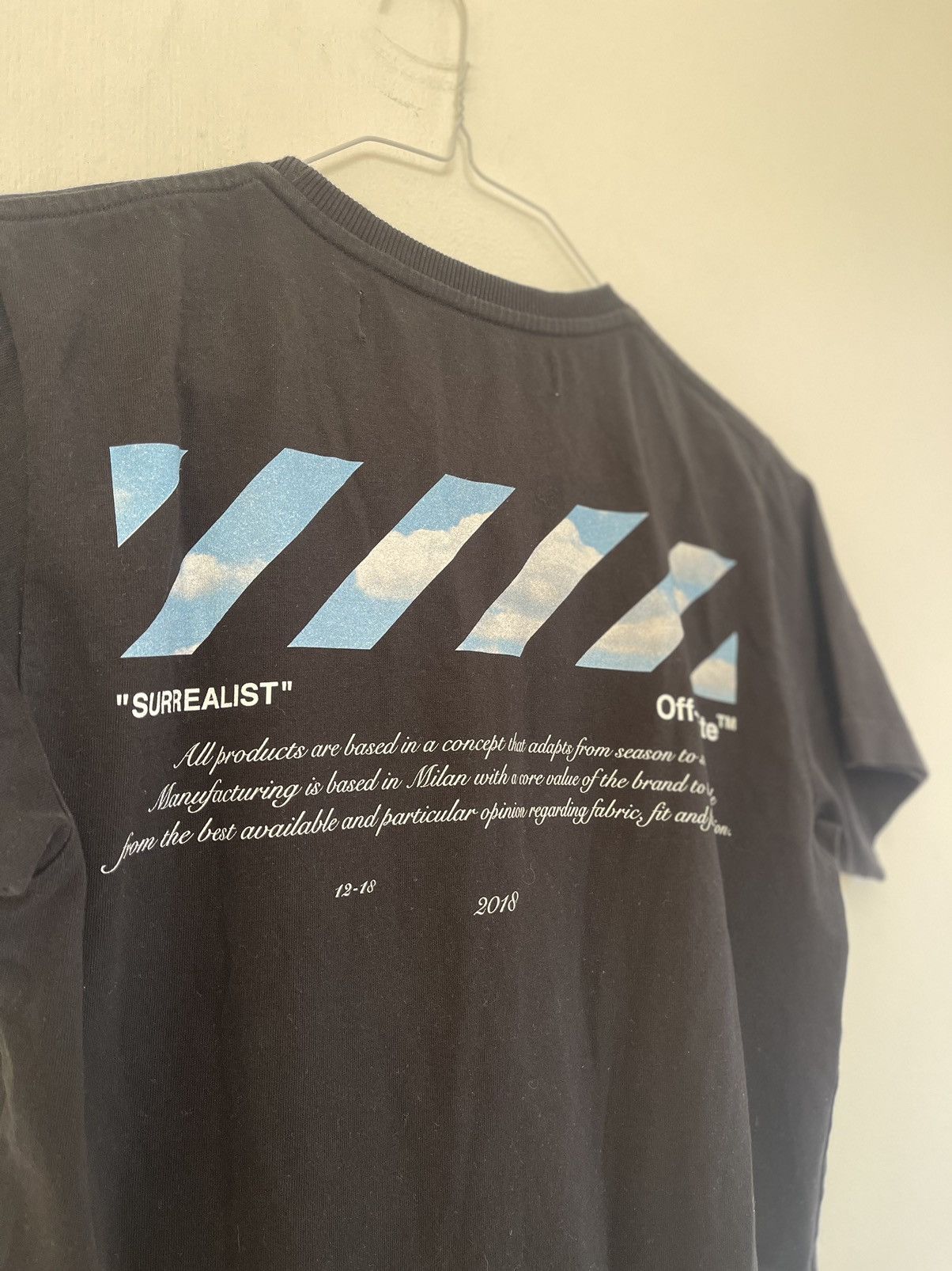 Off-White Off white surrealist *limited edition* TEE Size US XS / EU 42 / 0 - 8 Thumbnail