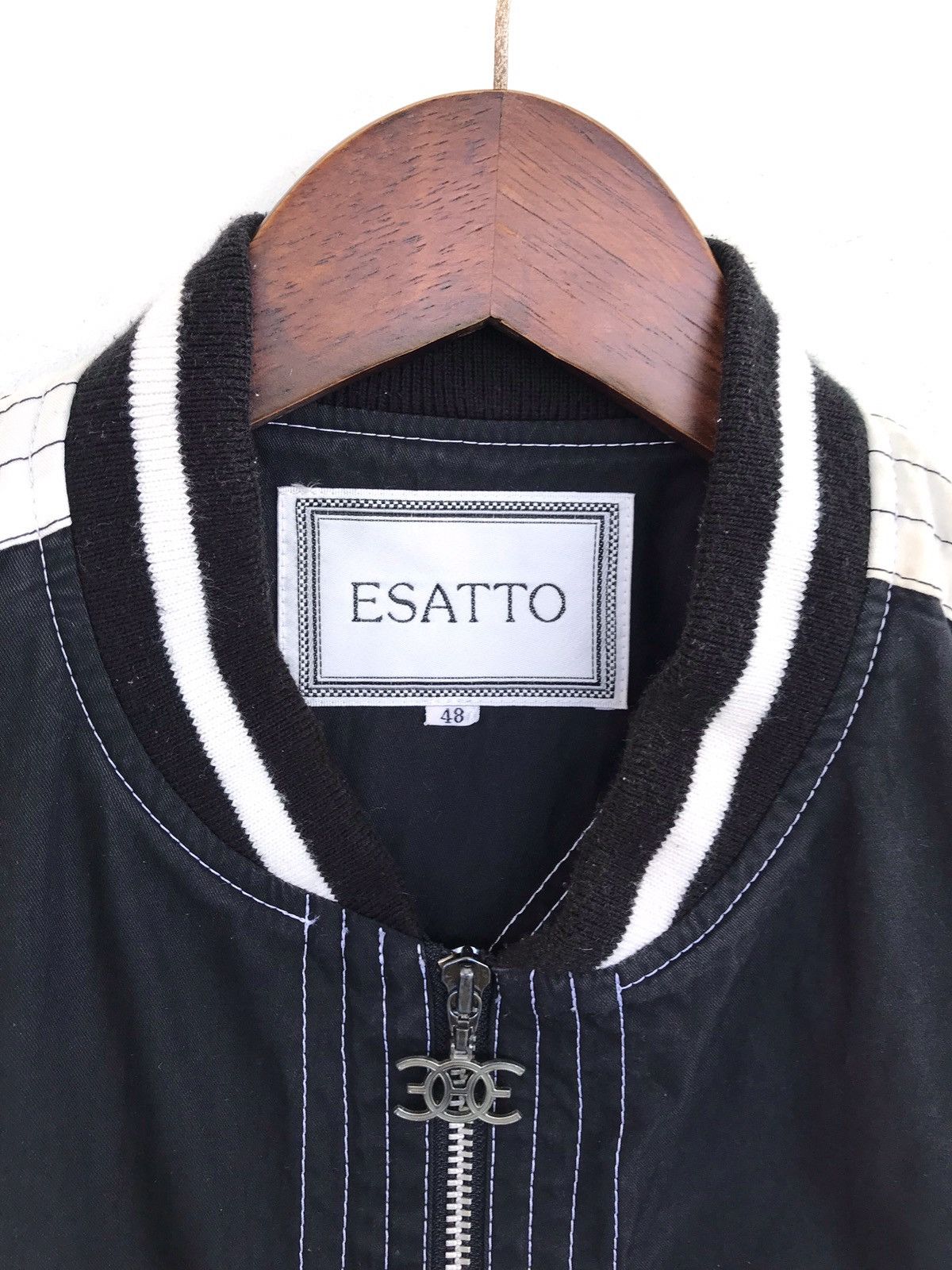 Japanese Brand Japanese Brand Esatto Big Logo Streetwear Casual Jacket Size US L / EU 52-54 / 3 - 3 Thumbnail