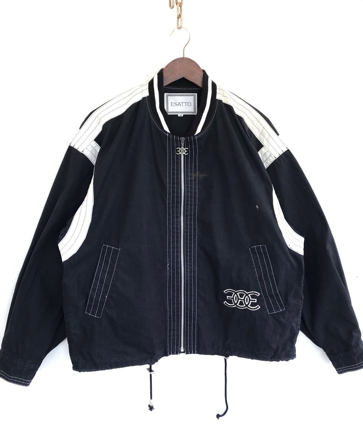 Japanese Brand Japanese Brand Esatto Big Logo Streetwear Casual Jacket Size US L / EU 52-54 / 3 - 2 Thumbnail
