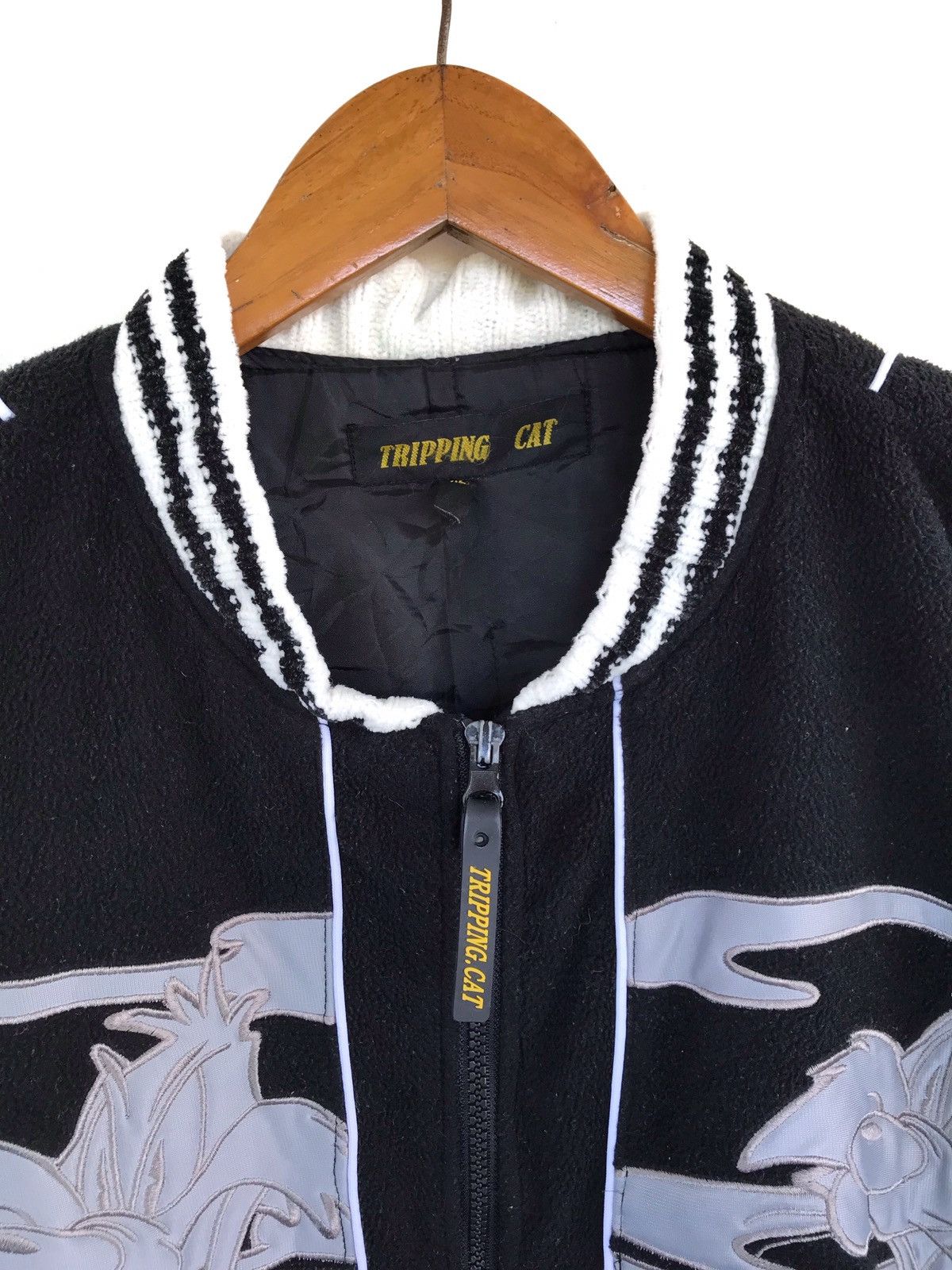 Cartoon Network Anime Tripping Cat Cartoon Fleece Sweater Size US XL / EU 56 / 4 - 4 Thumbnail
