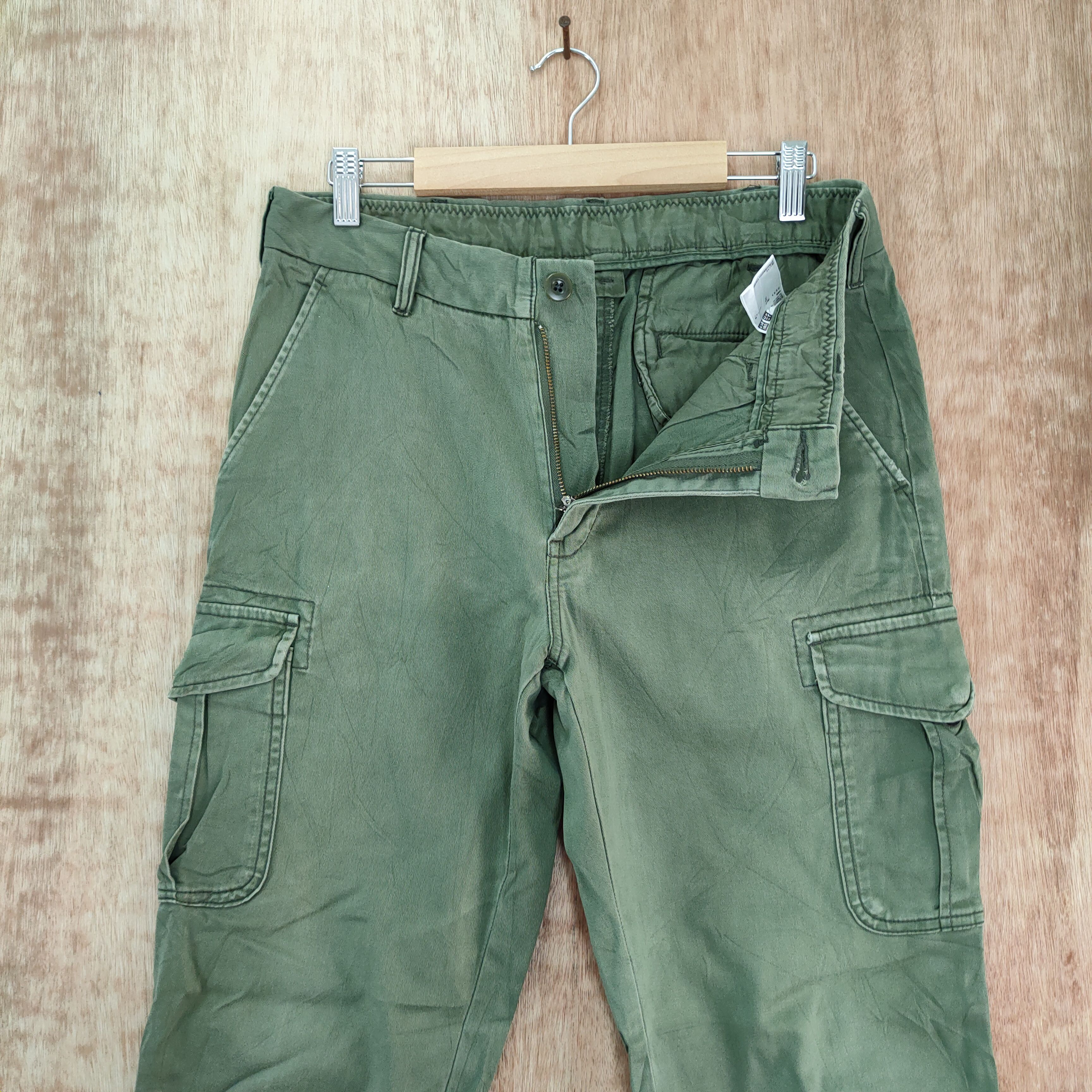 Japanese Brand JAPANESE BRAND FADED CARGO PANTS Size US 30 / EU 46 - 2 Thumbnail