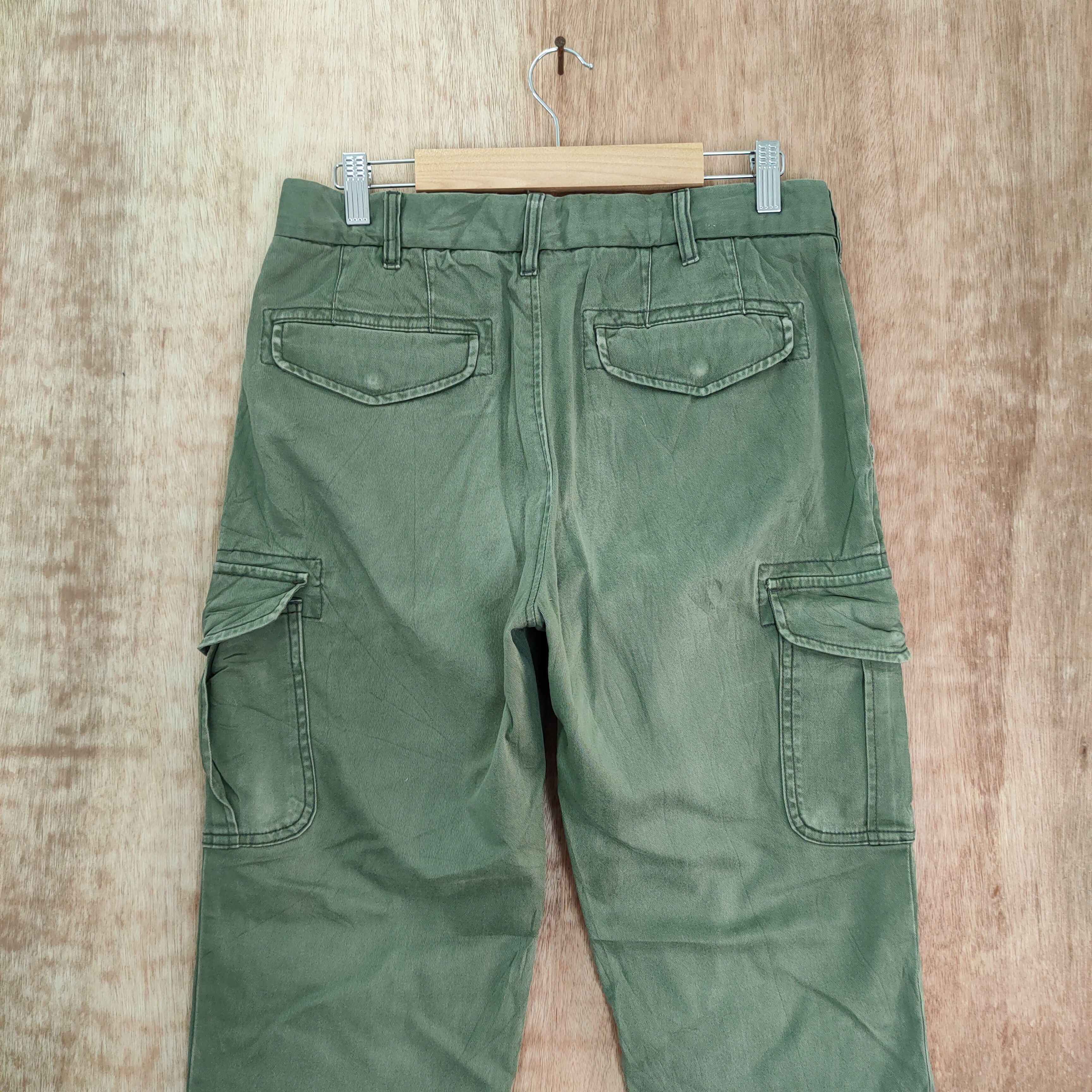 Japanese Brand JAPANESE BRAND FADED CARGO PANTS Size US 30 / EU 46 - 7 Thumbnail