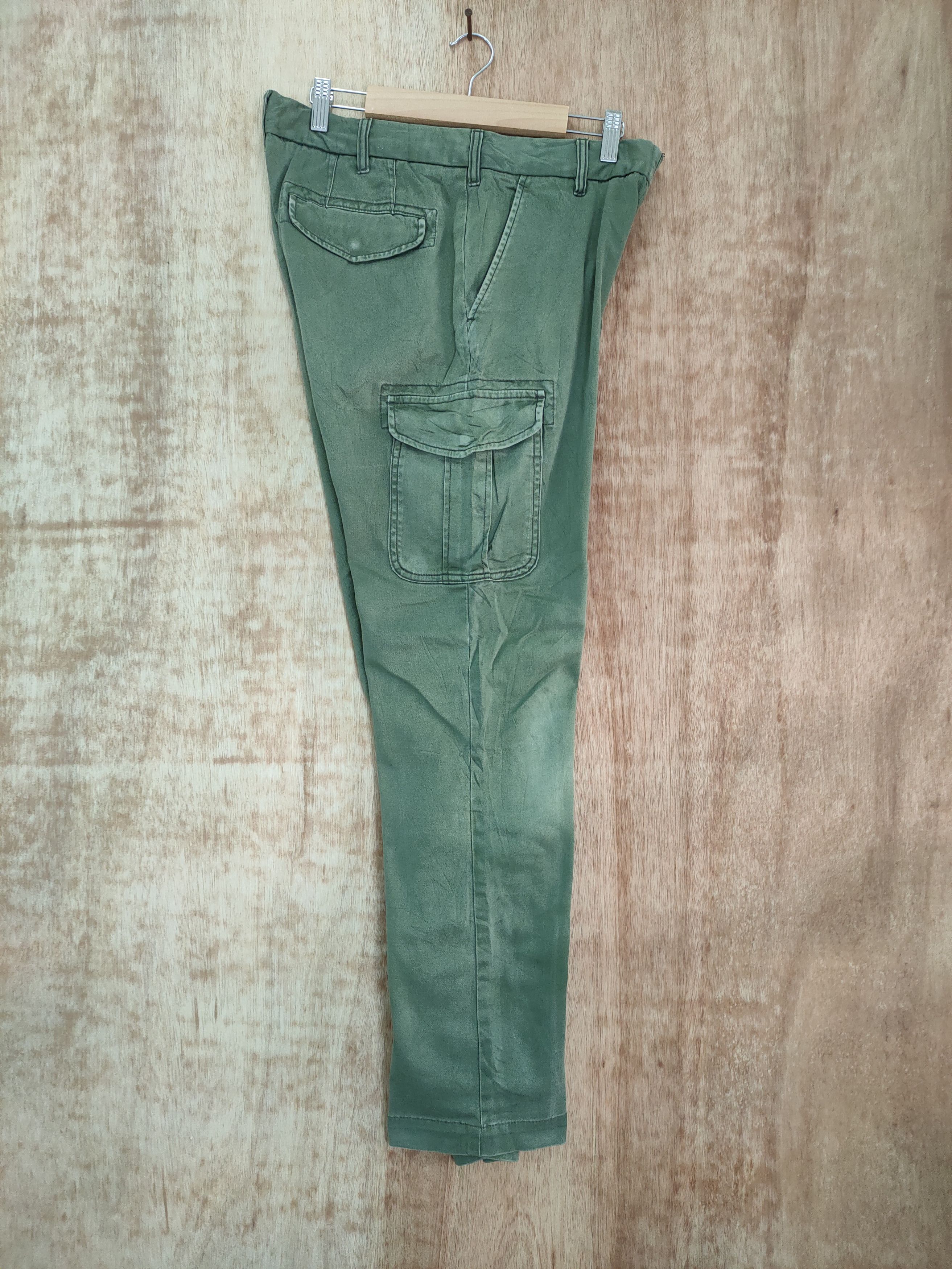 Japanese Brand JAPANESE BRAND FADED CARGO PANTS Size US 30 / EU 46 - 4 Thumbnail