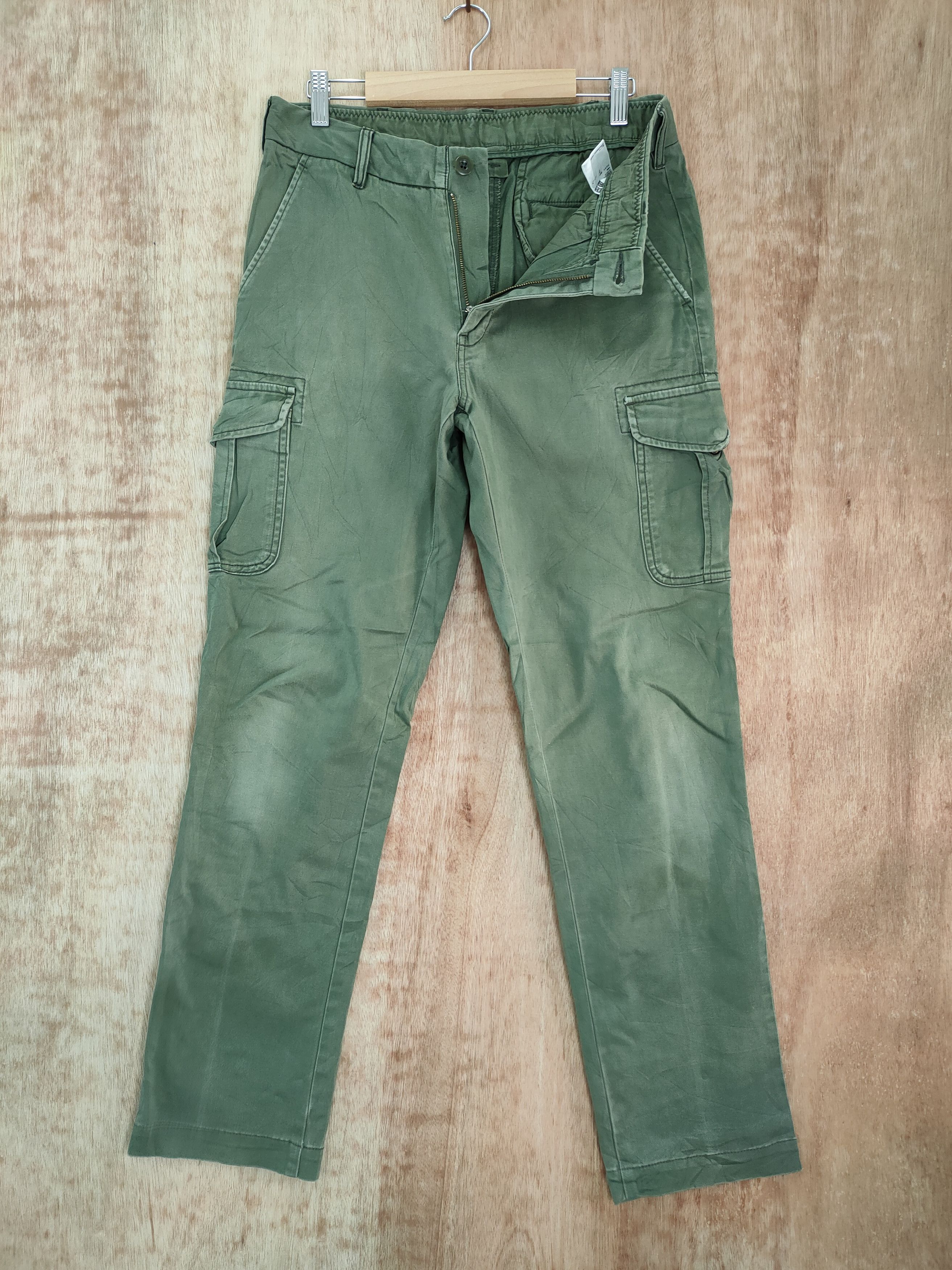 Japanese Brand JAPANESE BRAND FADED CARGO PANTS Size US 30 / EU 46 - 1 Thumbnail
