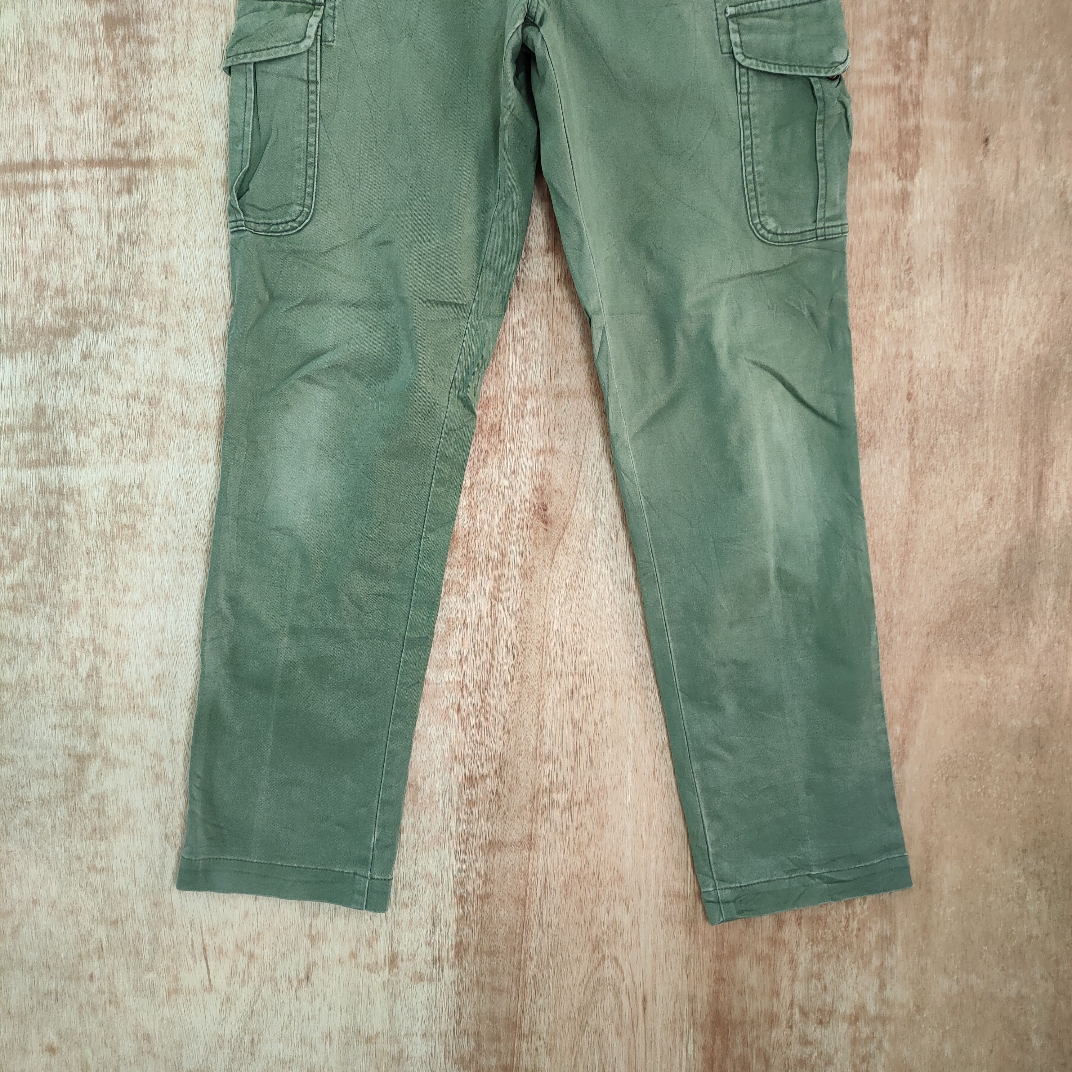 Japanese Brand JAPANESE BRAND FADED CARGO PANTS Size US 30 / EU 46 - 3 Thumbnail