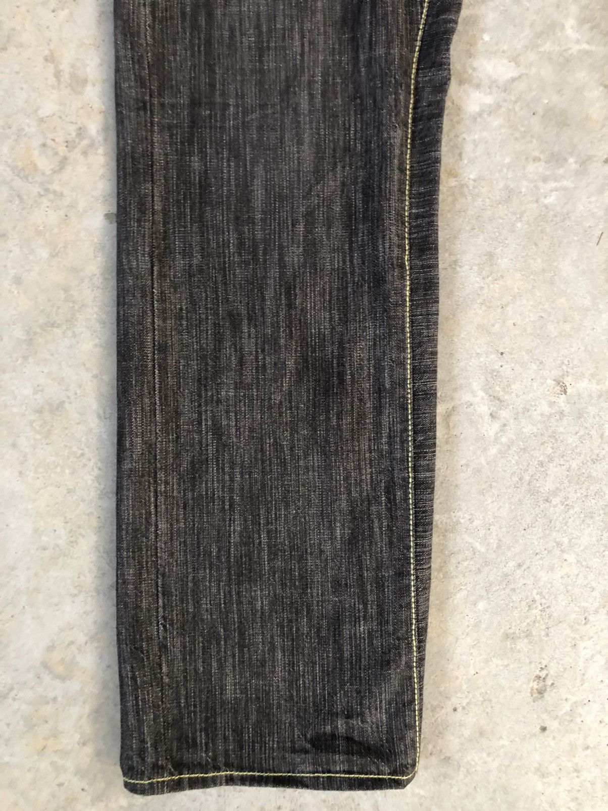 Japanese Brand Wild Khakis Striped Jeans Boro Denim Blanket Navajo style Size US 34 / EU 50 - 6 Thumbnail