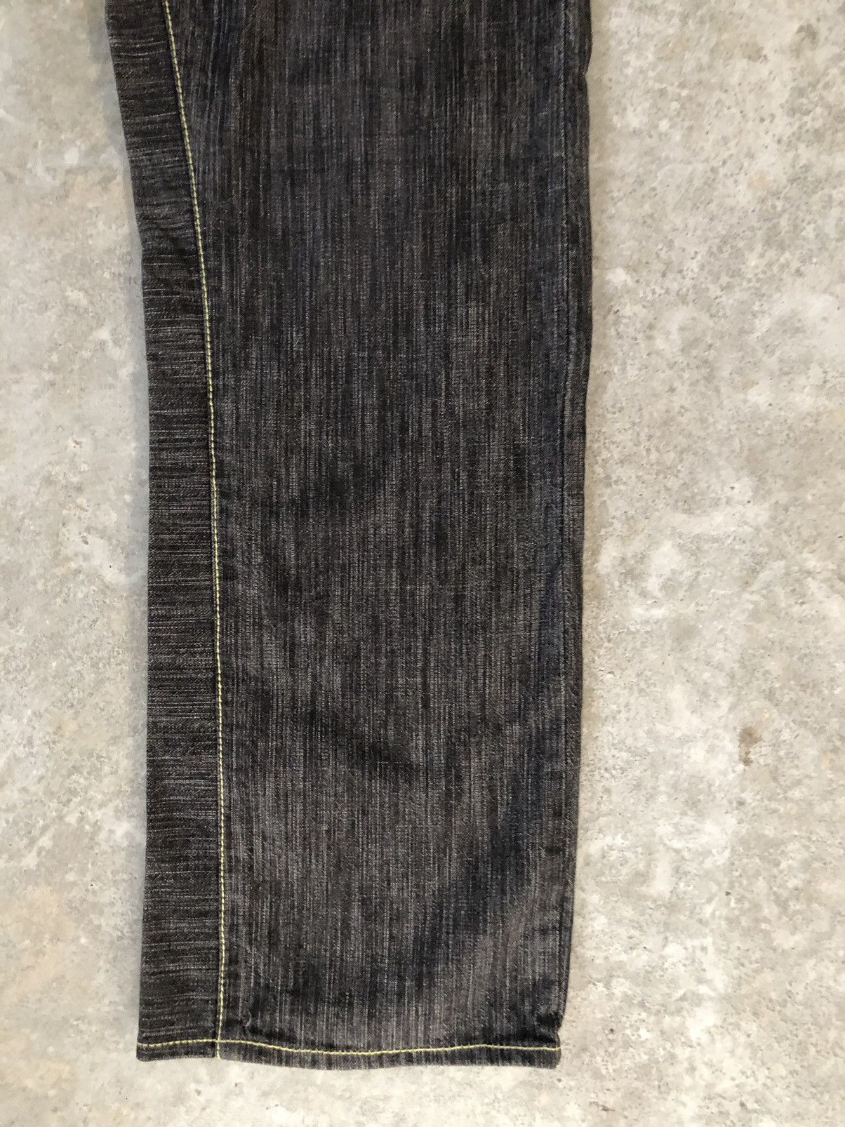 Japanese Brand Wild Khakis Striped Jeans Boro Denim Blanket Navajo style Size US 34 / EU 50 - 7 Thumbnail