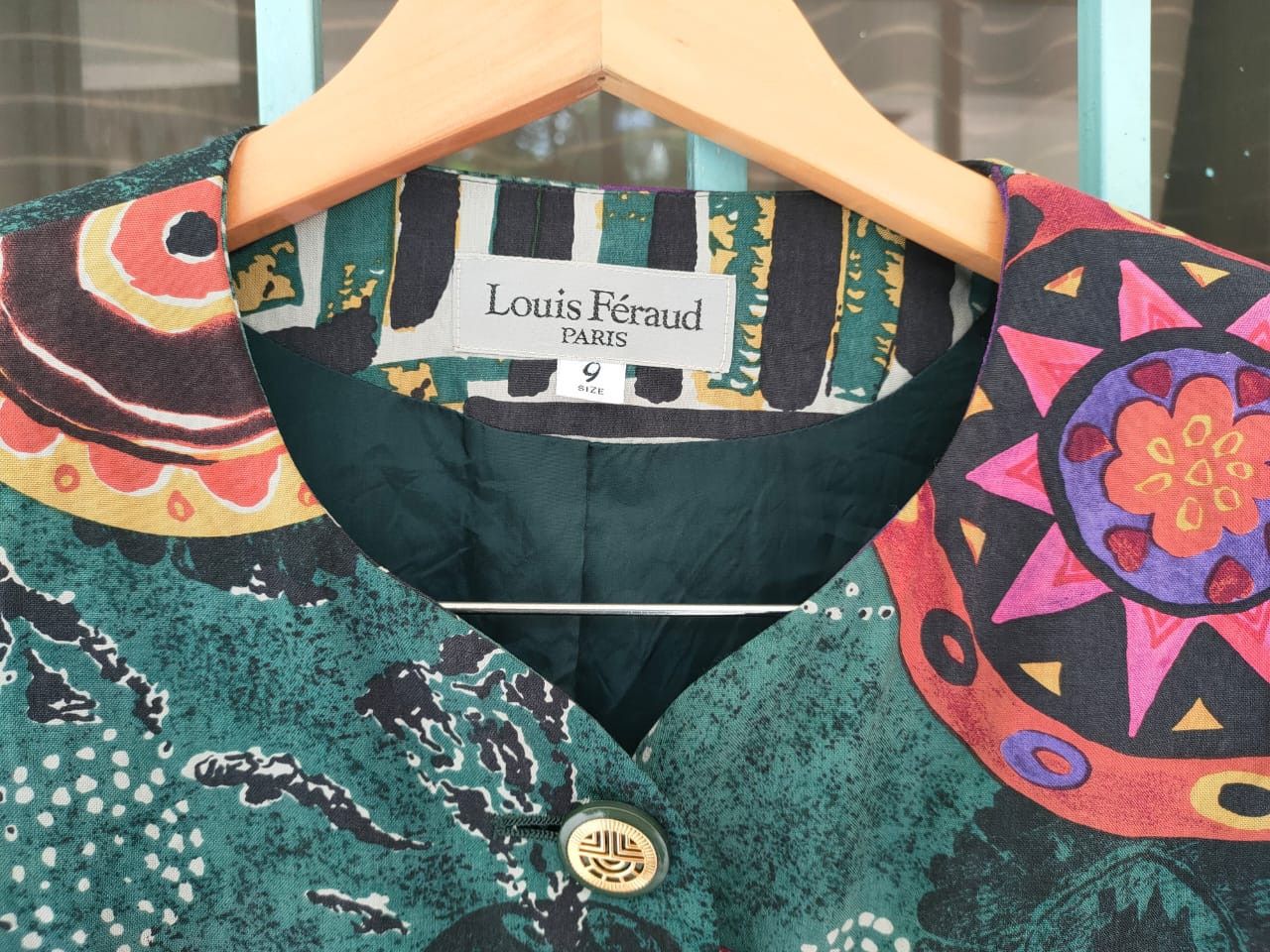 Louis Feraud Louis Feraud Printed Jacket Size S / US 4 / IT 40 - 4 Thumbnail