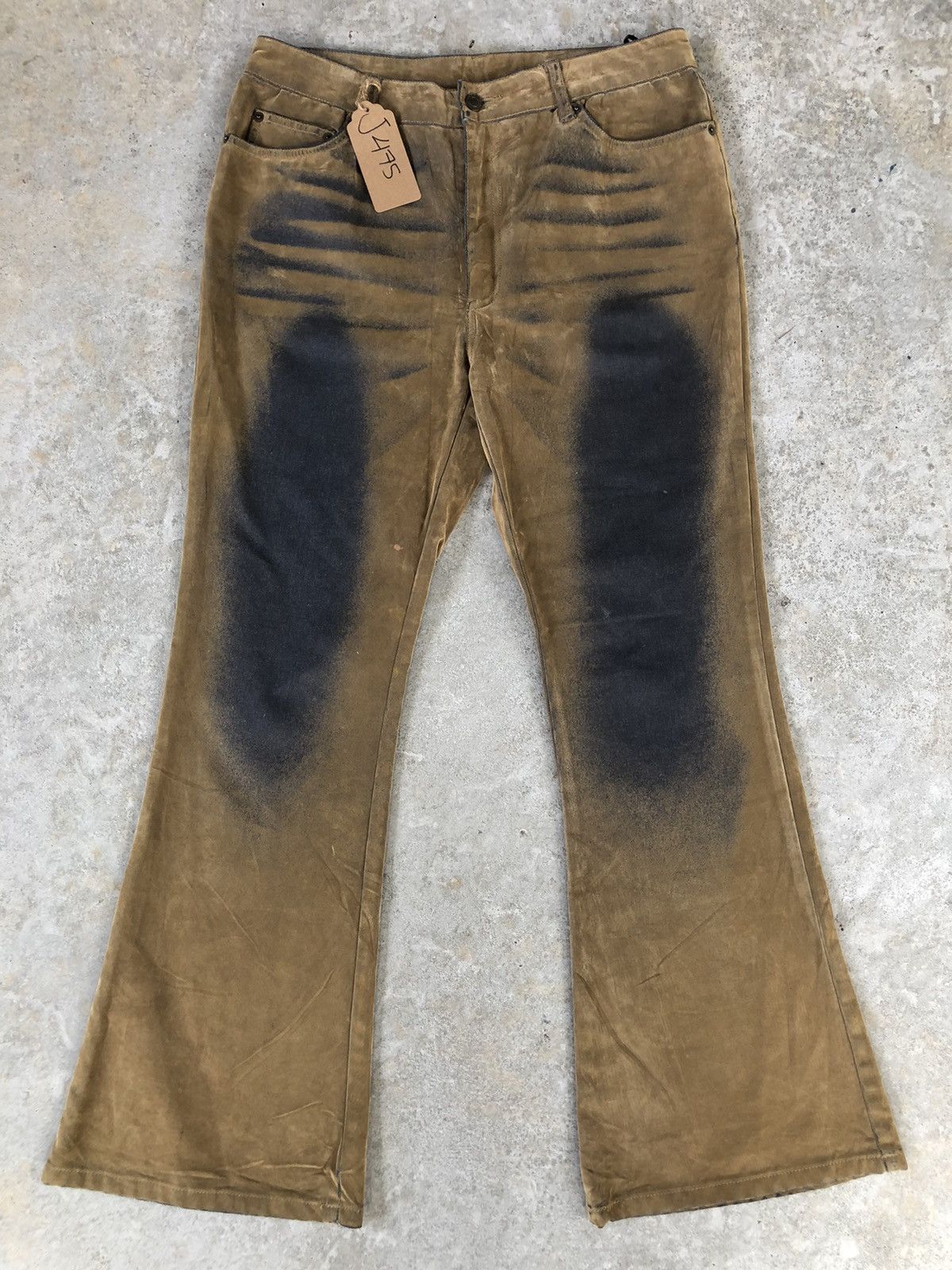 If Six Was Nine Japanese Playchess Fared Jeans Distressed Jeans Size US 32 / EU 48 - 1 Thumbnail
