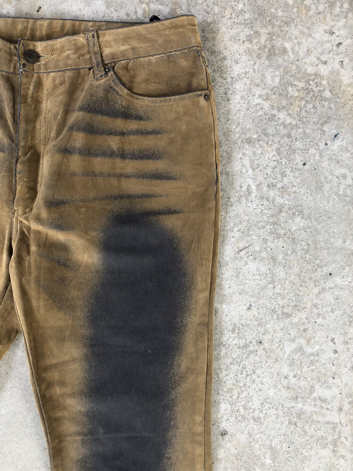 If Six Was Nine Japanese Playchess Fared Jeans Distressed Jeans Size US 32 / EU 48 - 5 Thumbnail