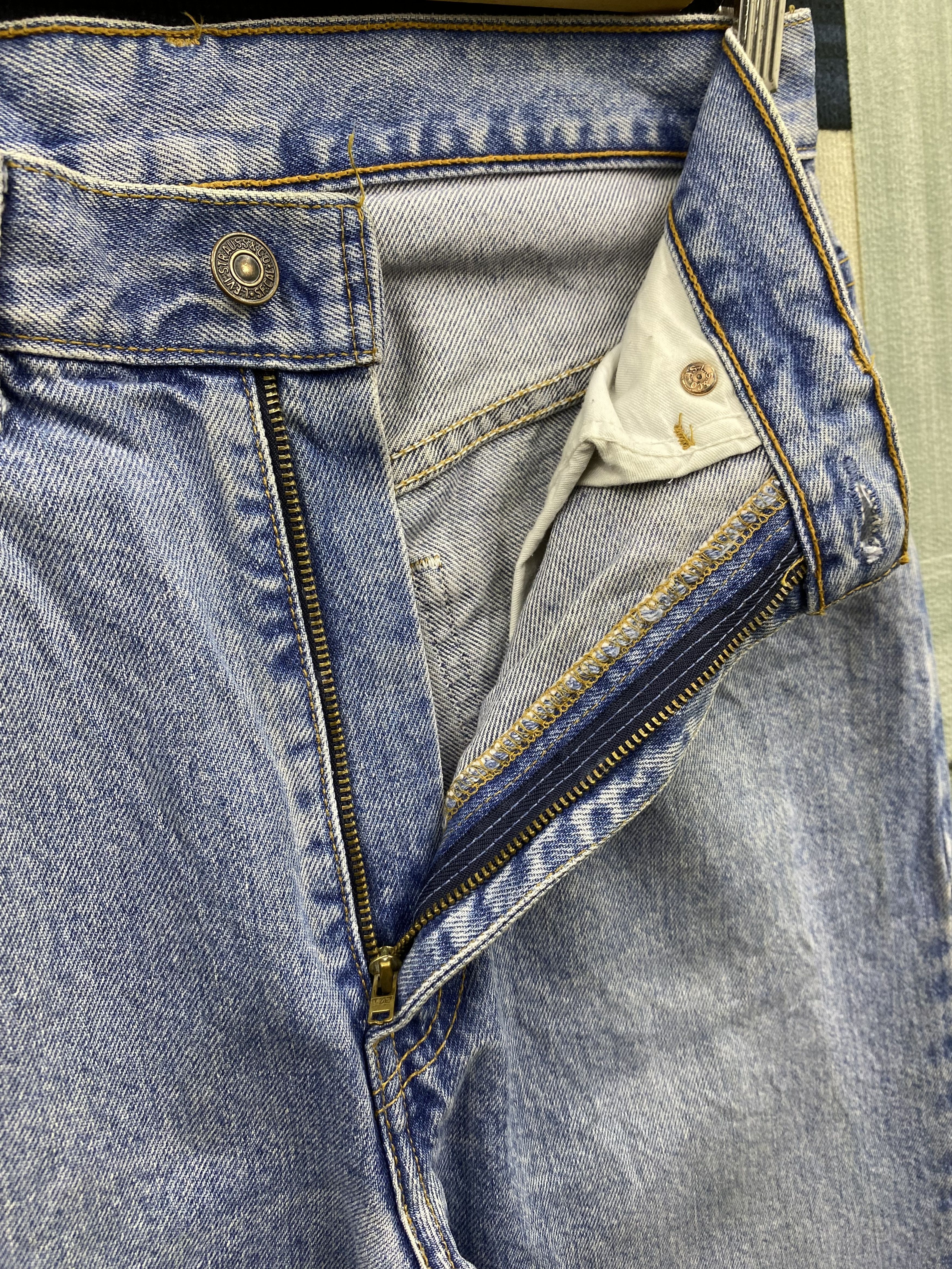 Levi's Vintage Levi's 886 Orange Tab Faded Denim Jean Size US 28 / EU 44 - 13 Thumbnail
