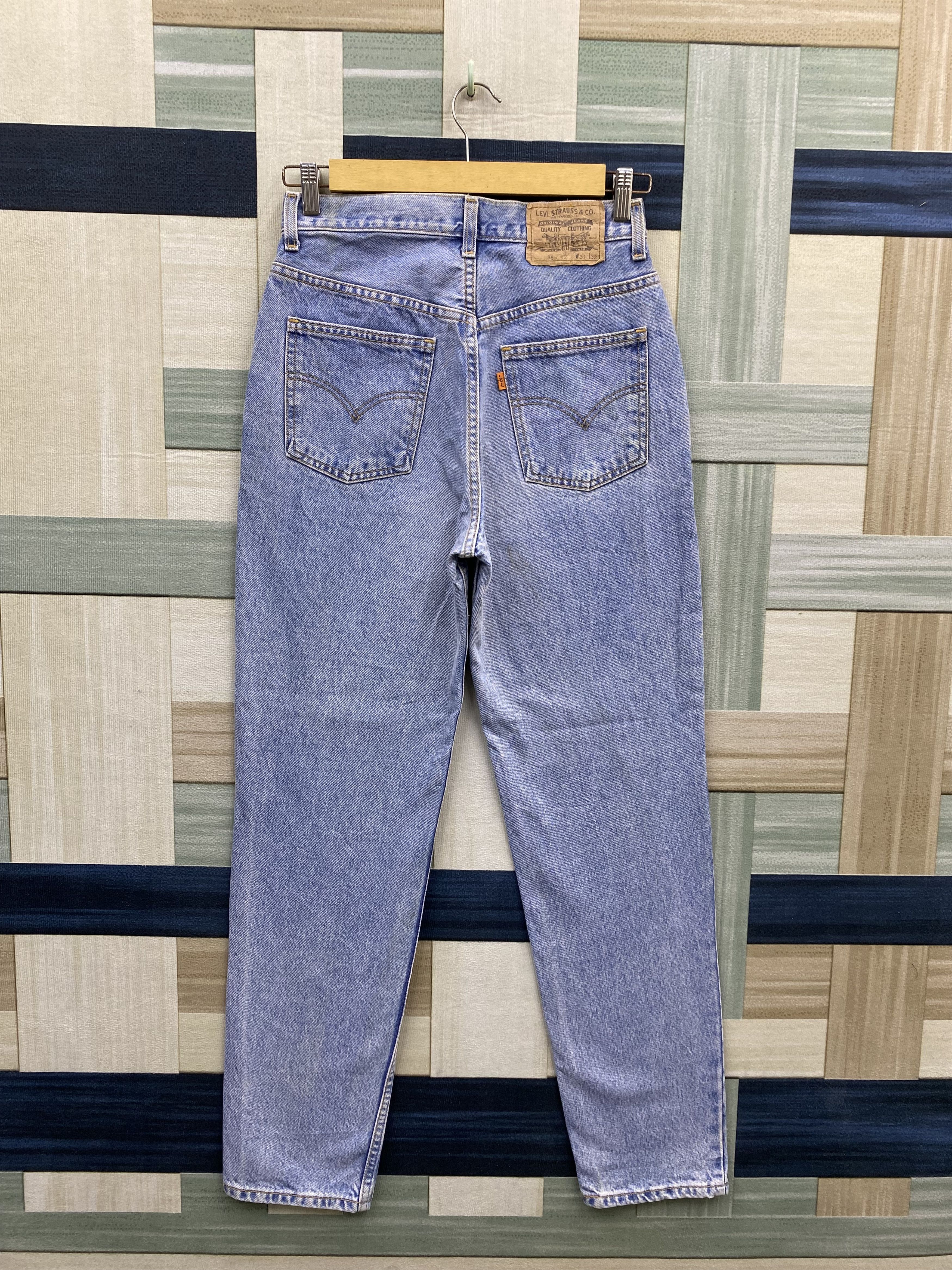 Levi's Vintage Levi's 886 Orange Tab Faded Denim Jean Size US 28 / EU 44 - 2 Thumbnail