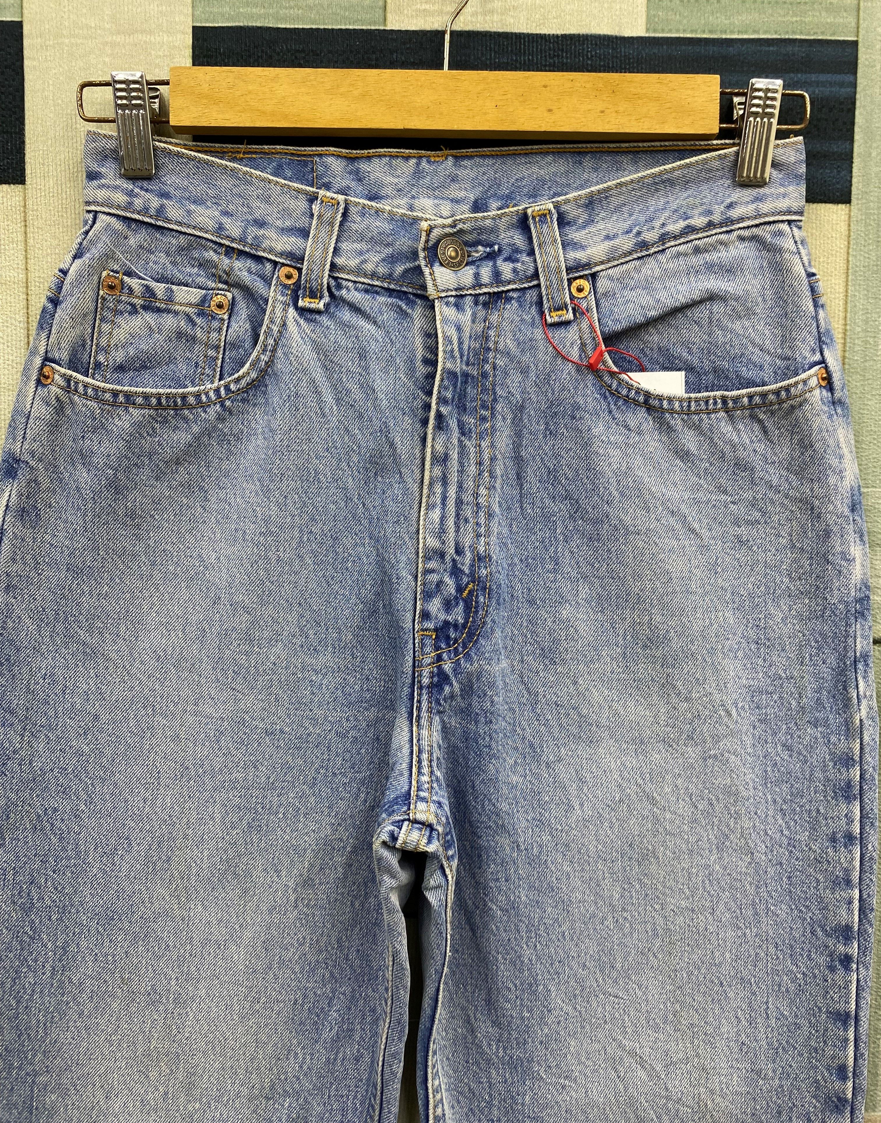 Levi's Vintage Levi's 886 Orange Tab Faded Denim Jean Size US 28 / EU 44 - 3 Thumbnail