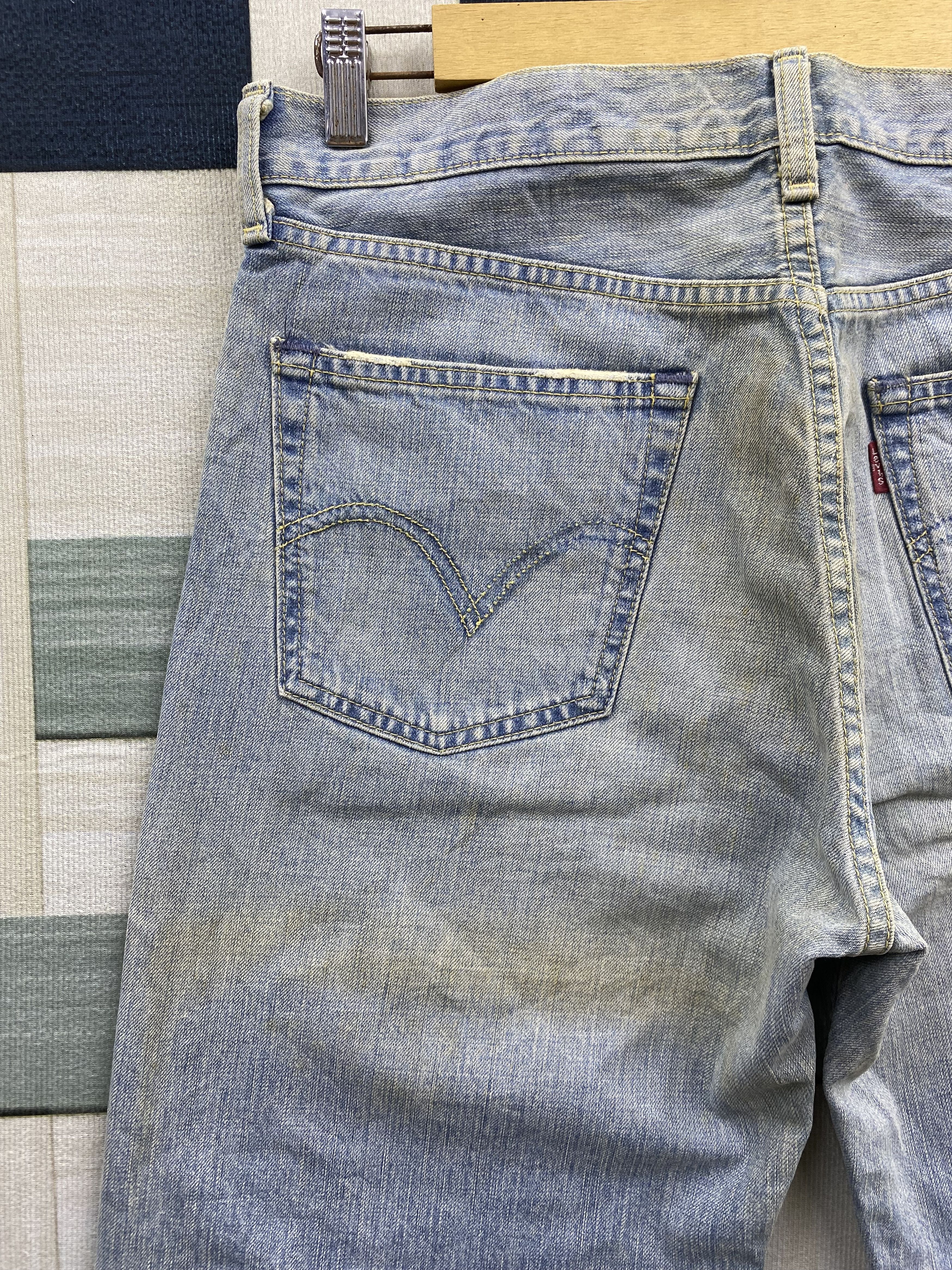 Levi's Vintage Levi's 503 Rusty Light Blue Denim Jean Pant Size US 33 - 14 Thumbnail
