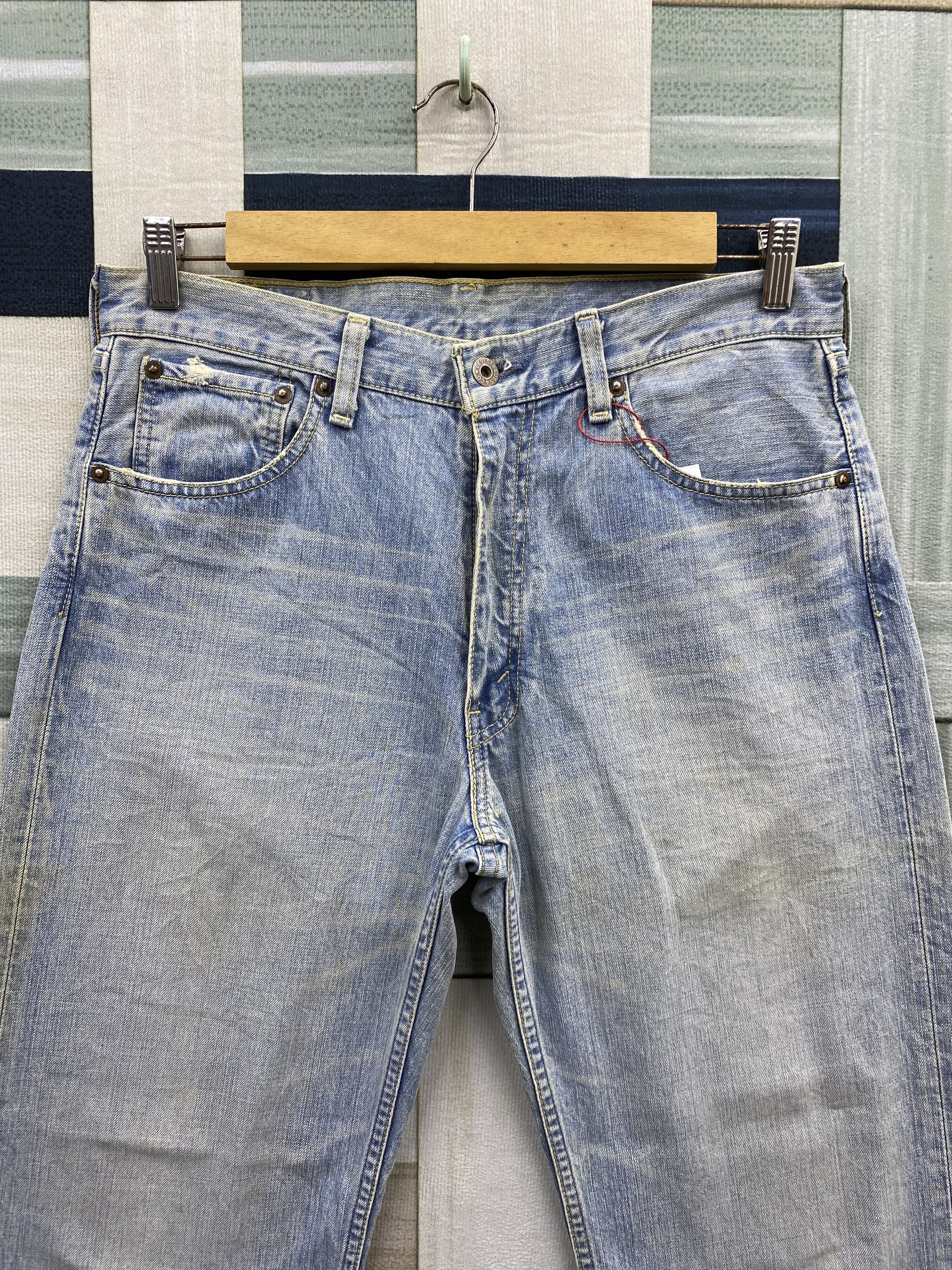 Levi's Vintage Levi's 503 Rusty Light Blue Denim Jean Pant Size US 33 - 3 Thumbnail