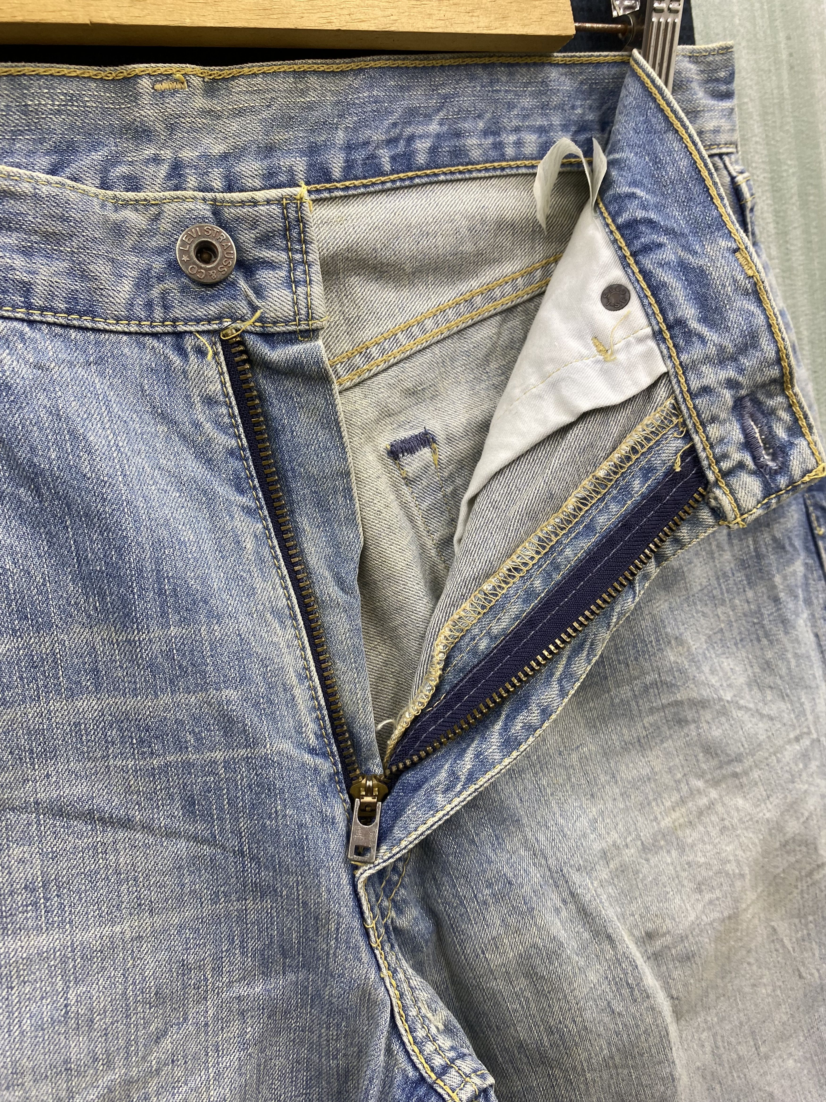 Levi's Vintage Levi's 503 Rusty Light Blue Denim Jean Pant Size US 33 - 20 Thumbnail