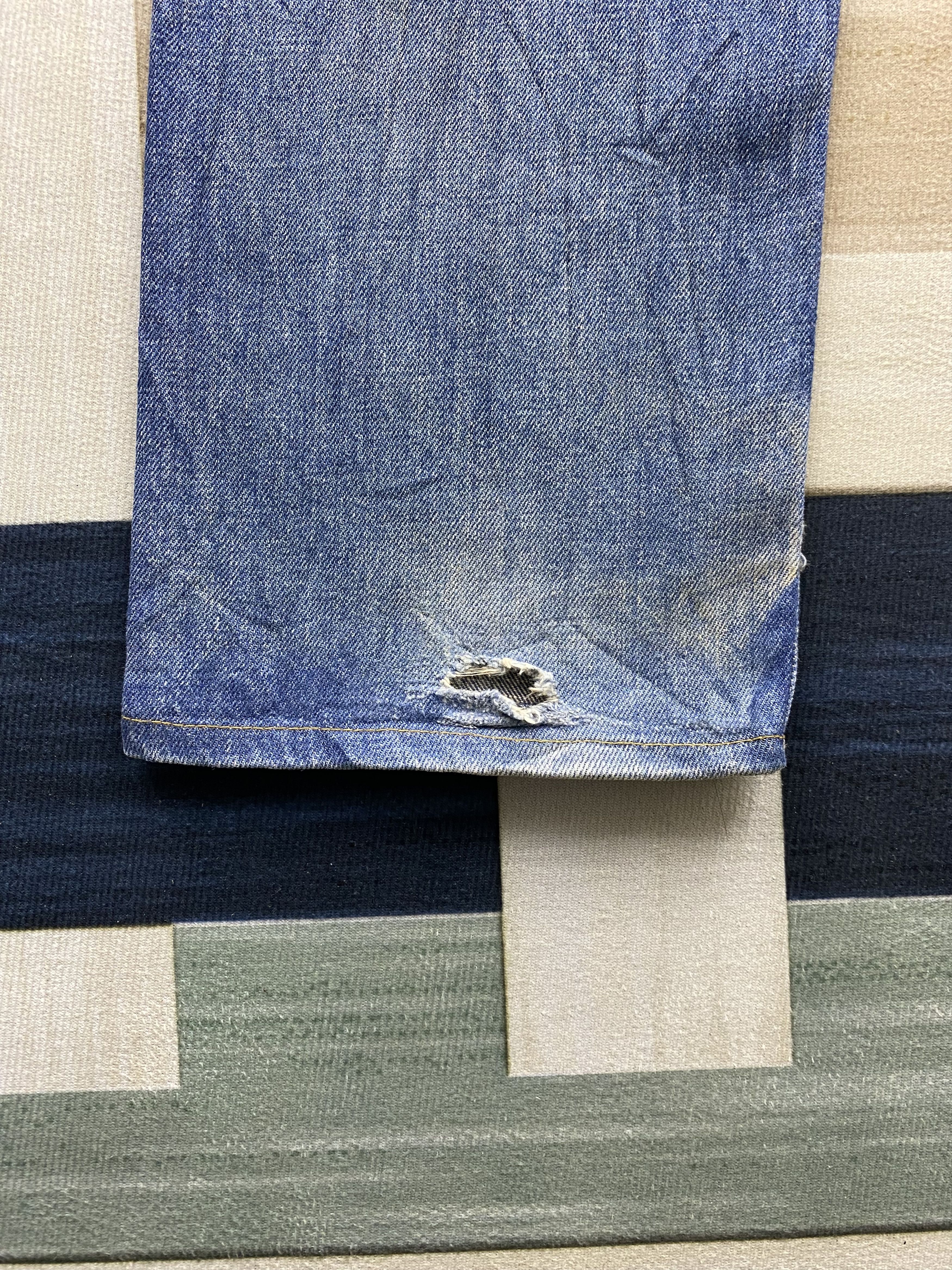 Levi's Vintage Levi's 501 Distress Denim Jean Pant Size US 28 / EU 44 - 15 Thumbnail