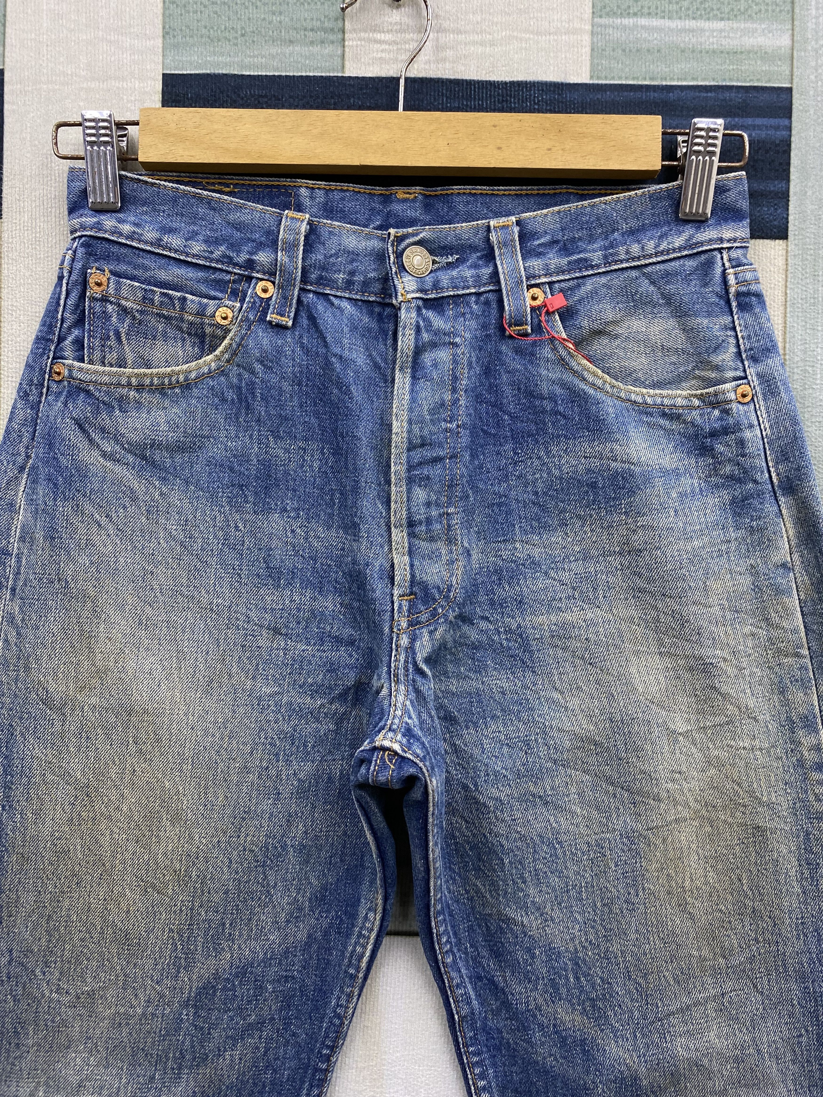 Levi's Vintage Levi's 501 Distress Denim Jean Pant Size US 28 / EU 44 - 3 Thumbnail