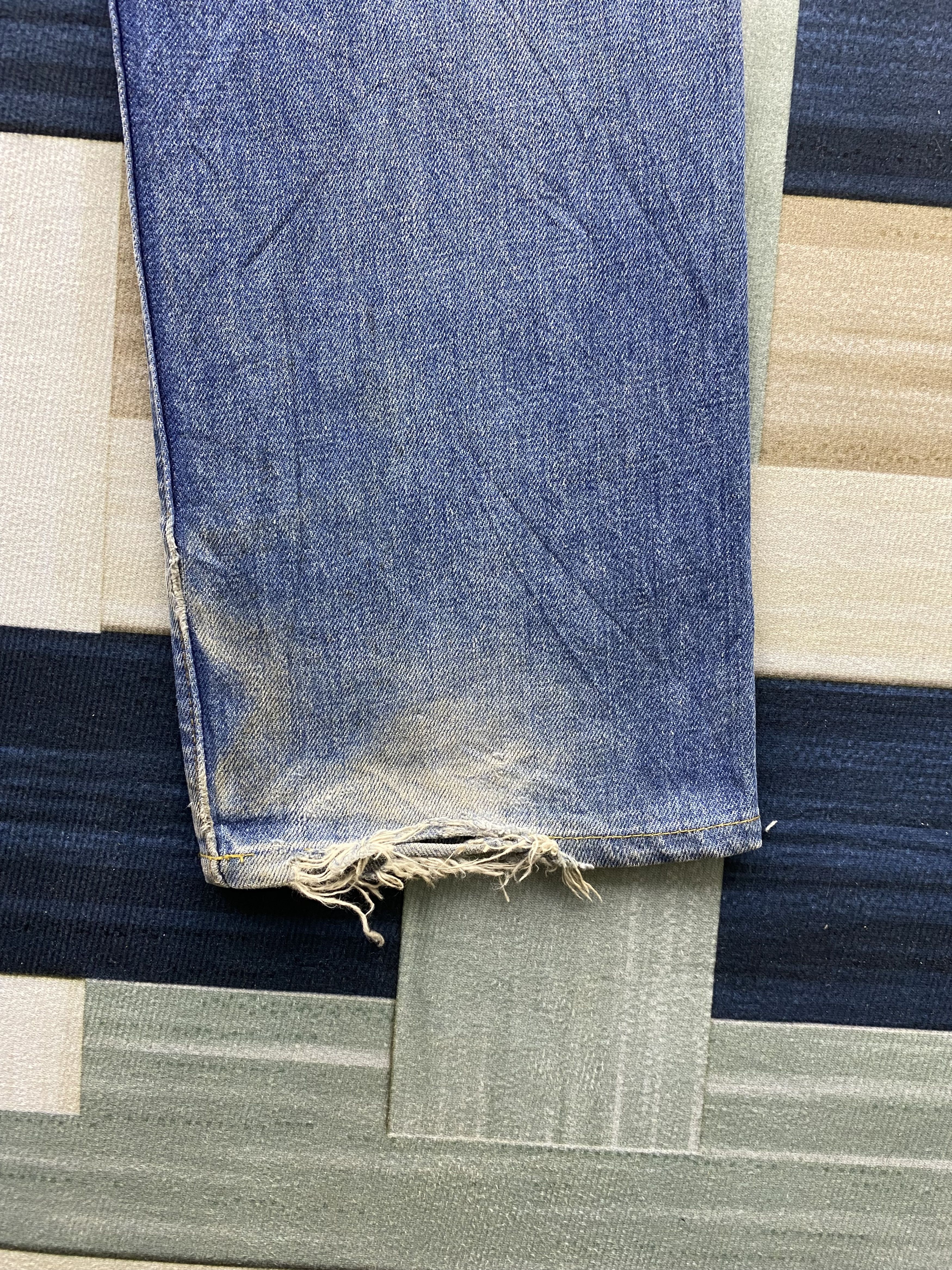 Levi's Vintage Levi's 501 Distress Denim Jean Pant Size US 28 / EU 44 - 16 Thumbnail
