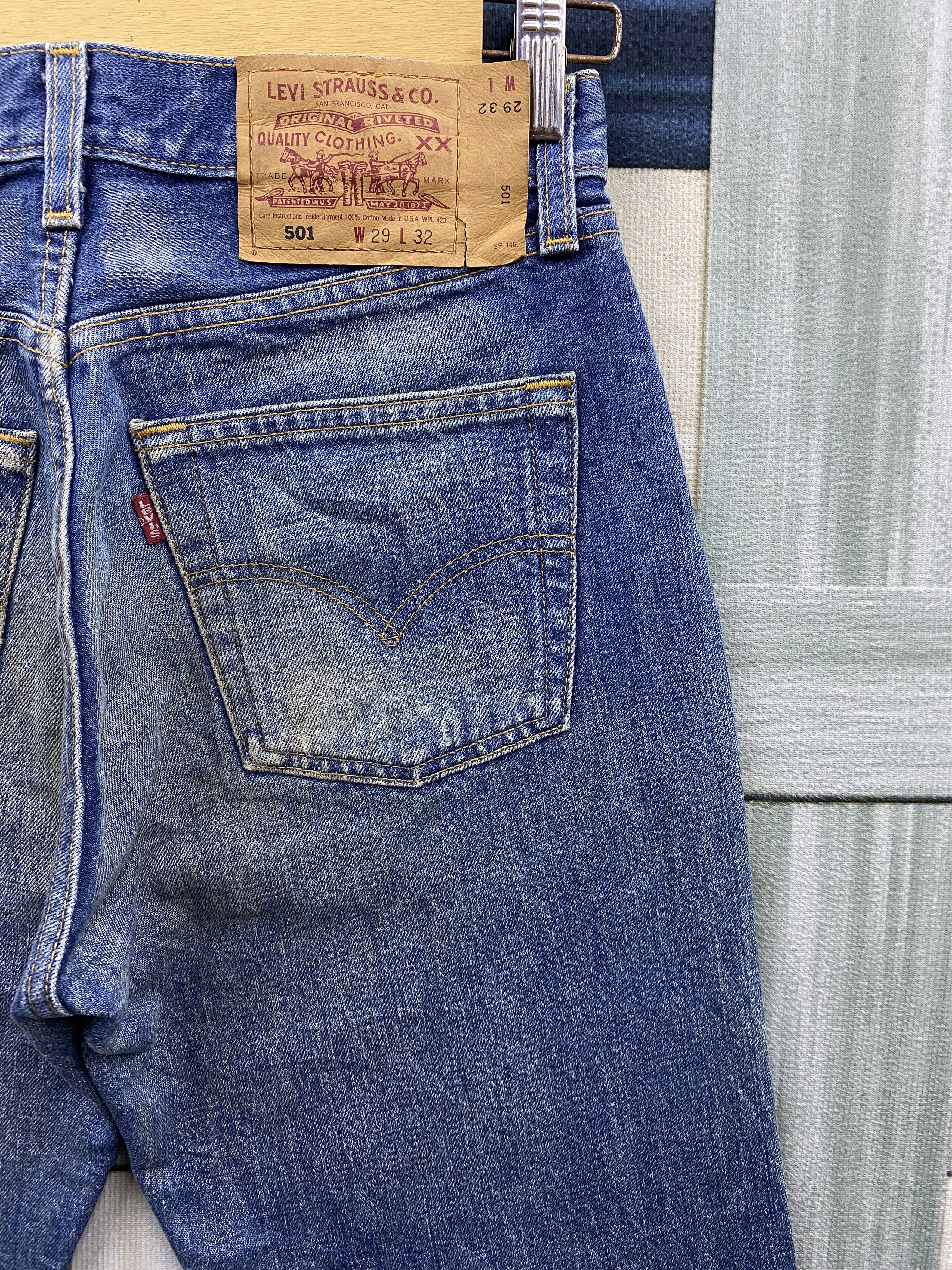 Levi's Vintage Levi's 501 Distress Denim Jean Pant Size US 28 / EU 44 - 13 Thumbnail