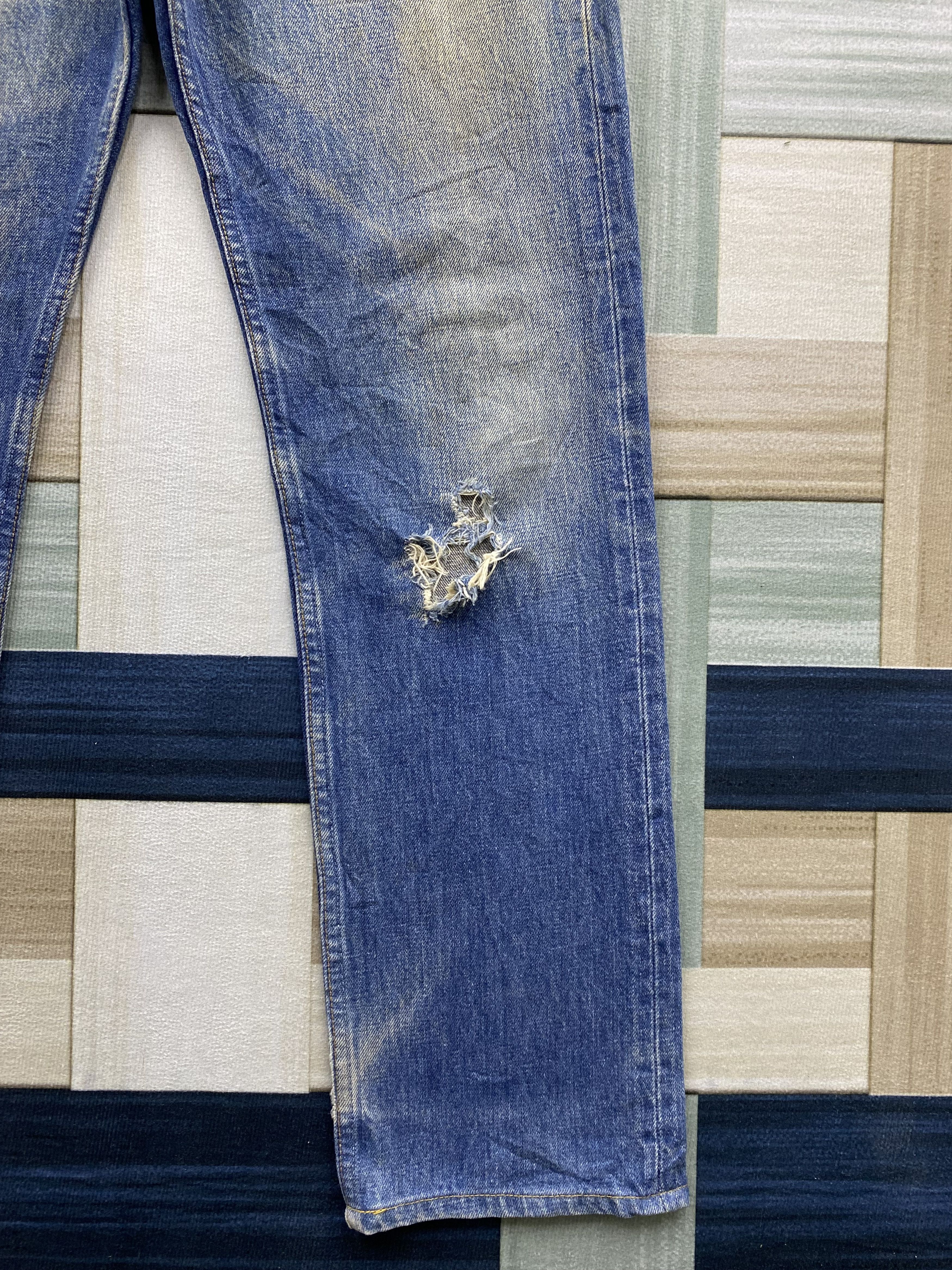 Levi's Vintage Levi's 501 Distress Denim Jean Pant Size US 28 / EU 44 - 11 Thumbnail