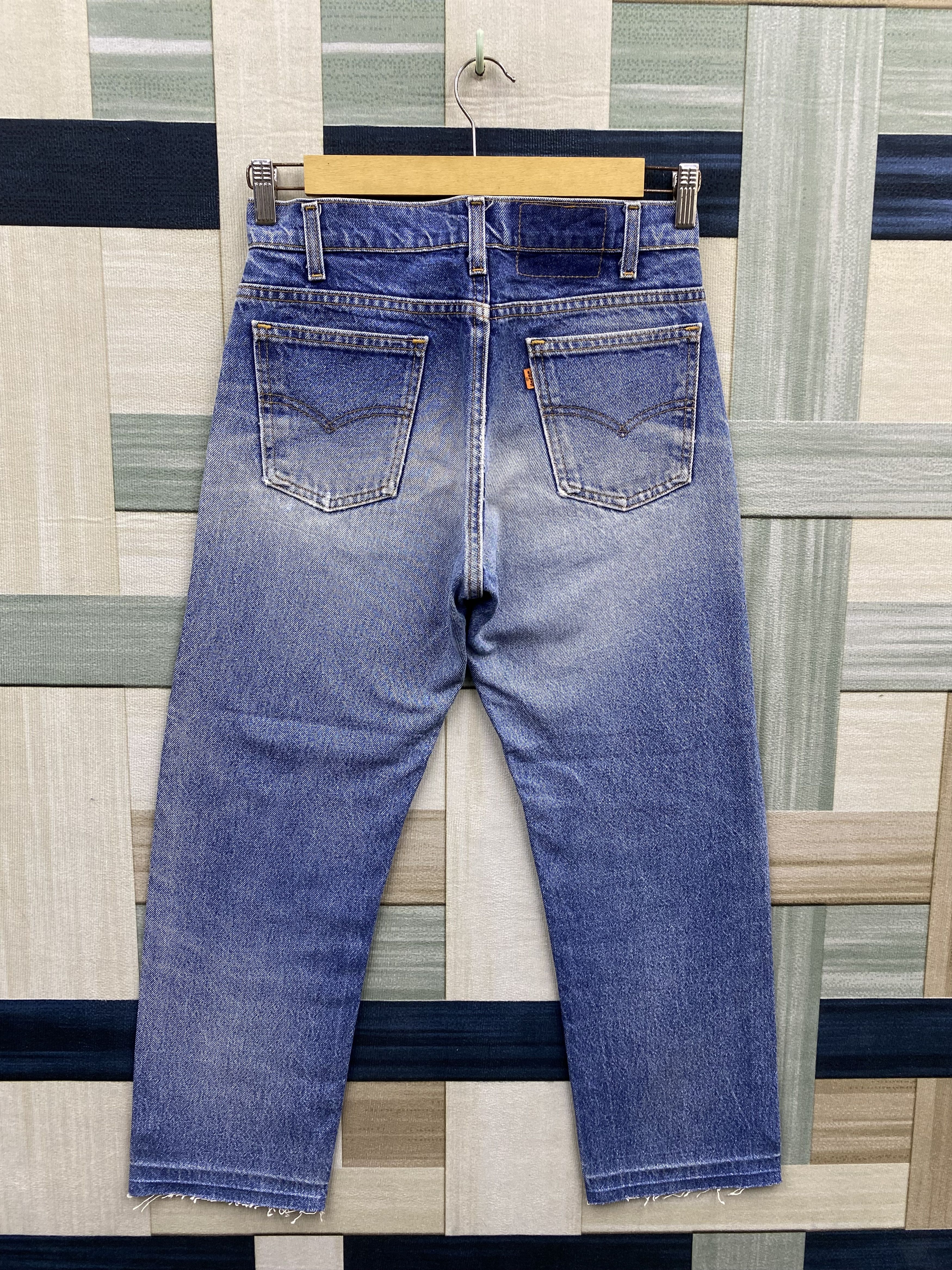 Levi's Vintage Levi's Orange Tab Distress Release Hem Denim Jean Size US 29 - 2 Thumbnail