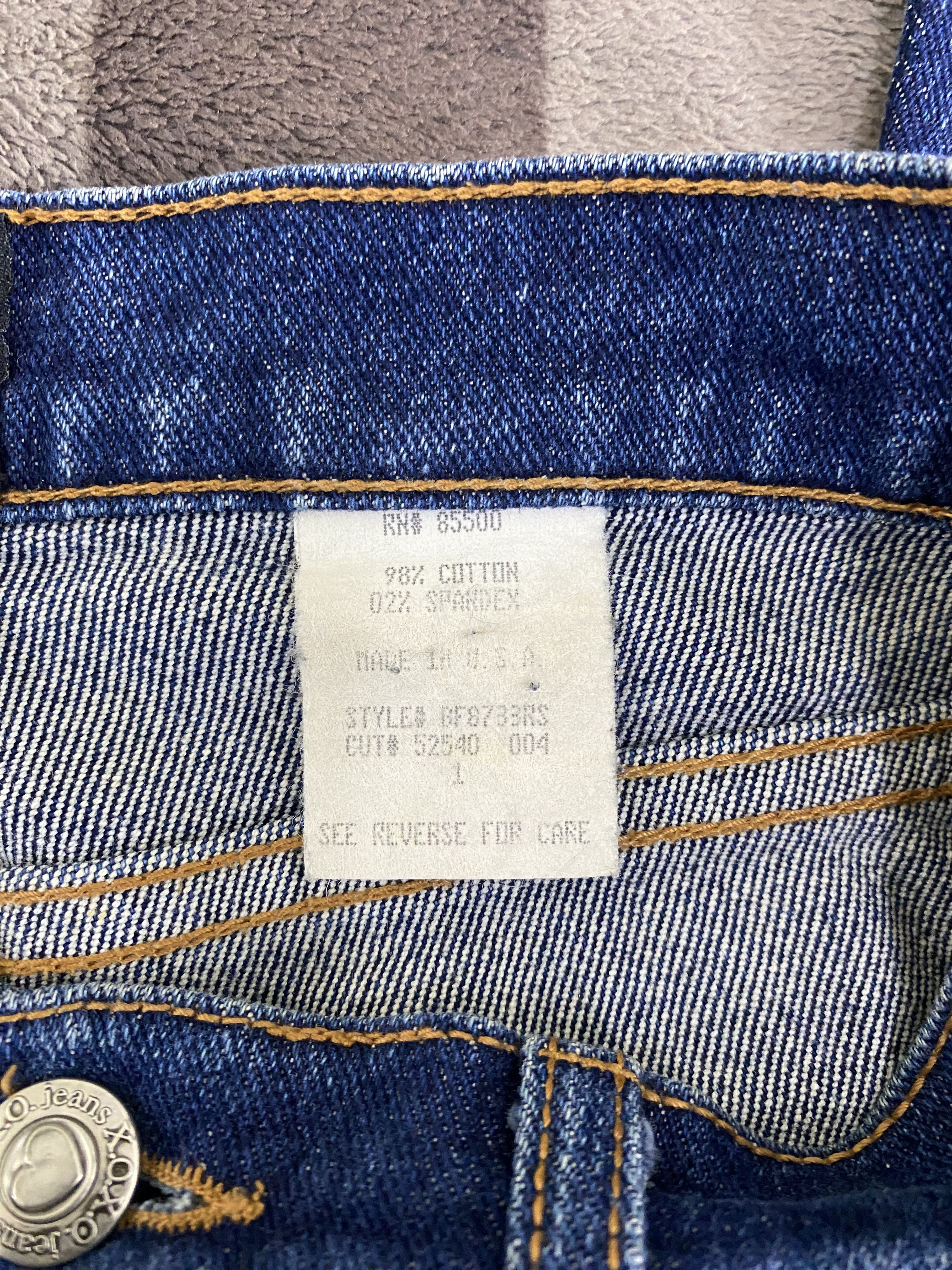 XOXO Vintage XOXO Boot Cut Denim Jean Pant Size 25" / US 0 / IT 36 - 16 Thumbnail