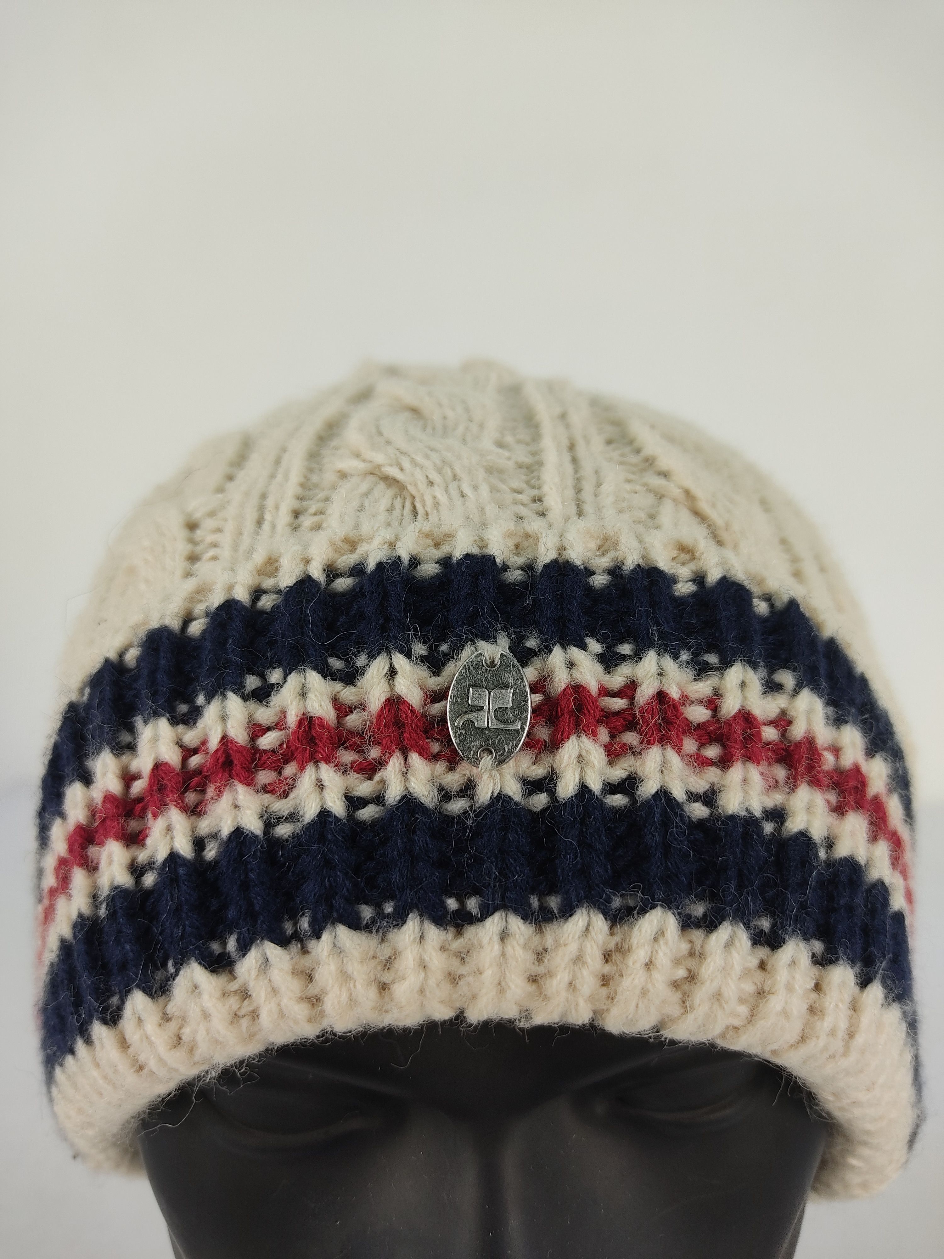 Courreges Vintage Courreges Knit Beanie / Snow Hat / Snow Cap Size ONE SIZE - 5 Thumbnail