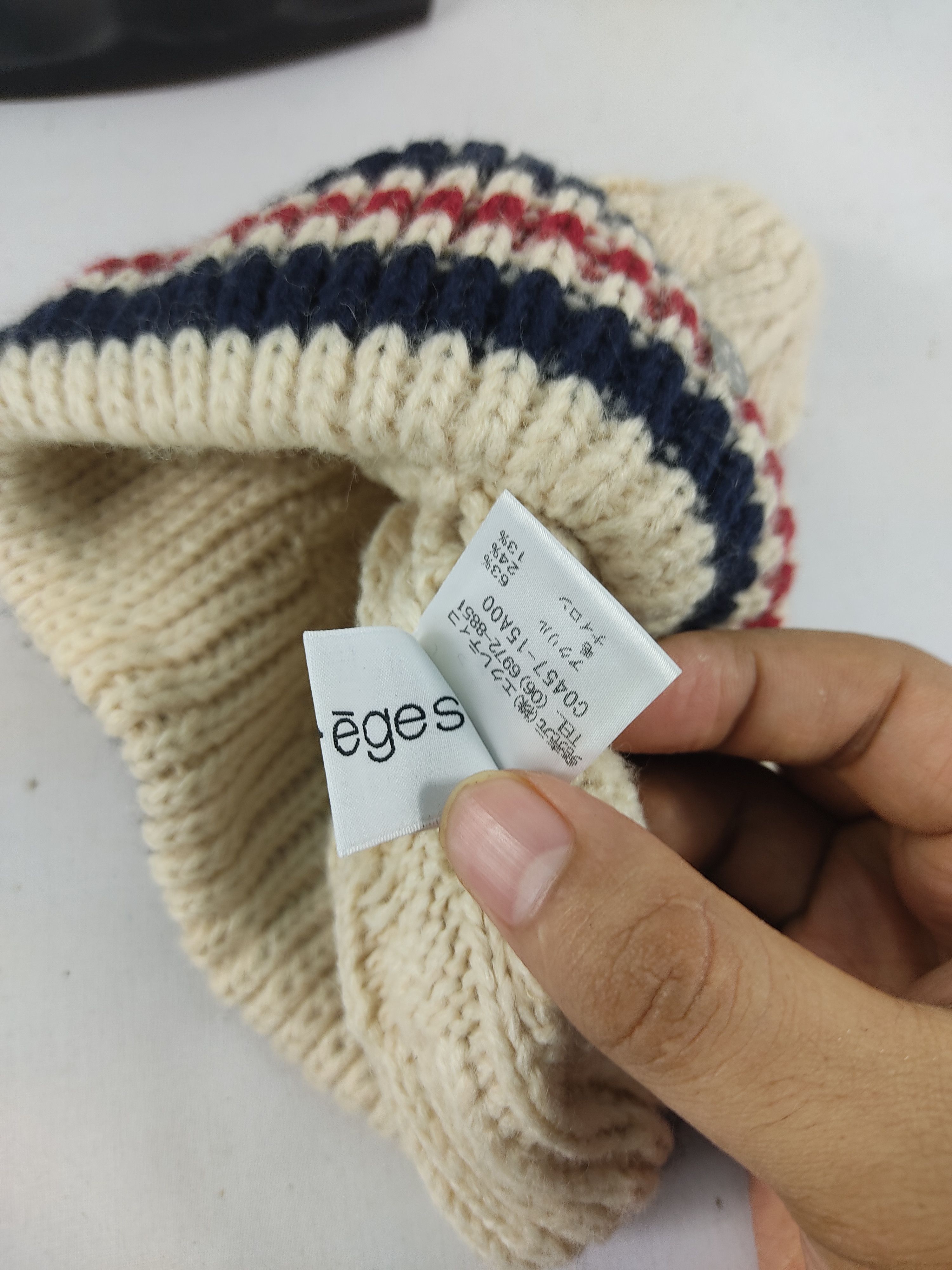 Courreges Vintage Courreges Knit Beanie / Snow Hat / Snow Cap Size ONE SIZE - 7 Thumbnail