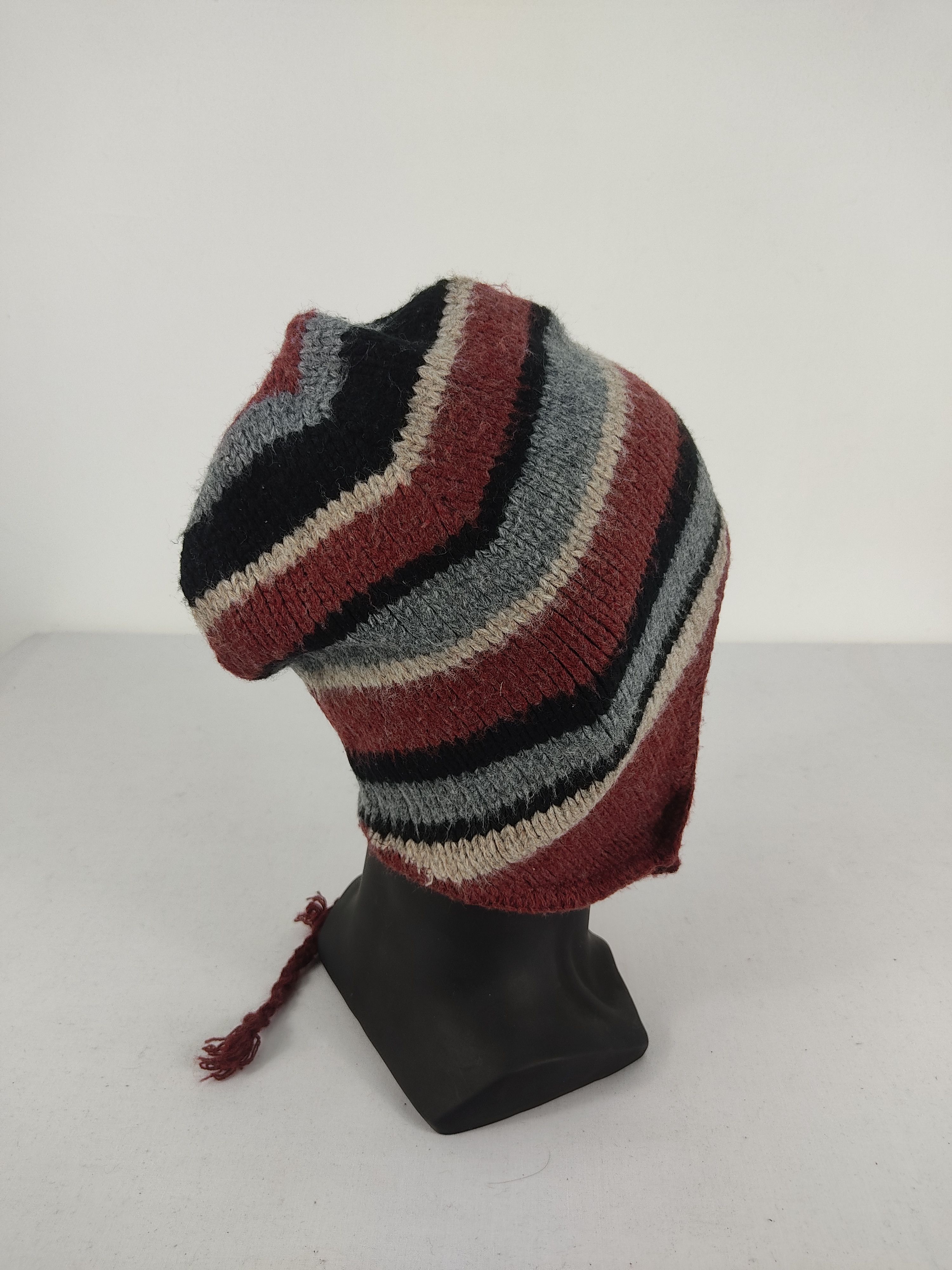 Japanese Brand × Vintage Vintage Japanese Brand Earflap Beanie / Snow Hat / Snow Cap Size ONE SIZE - 4 Thumbnail