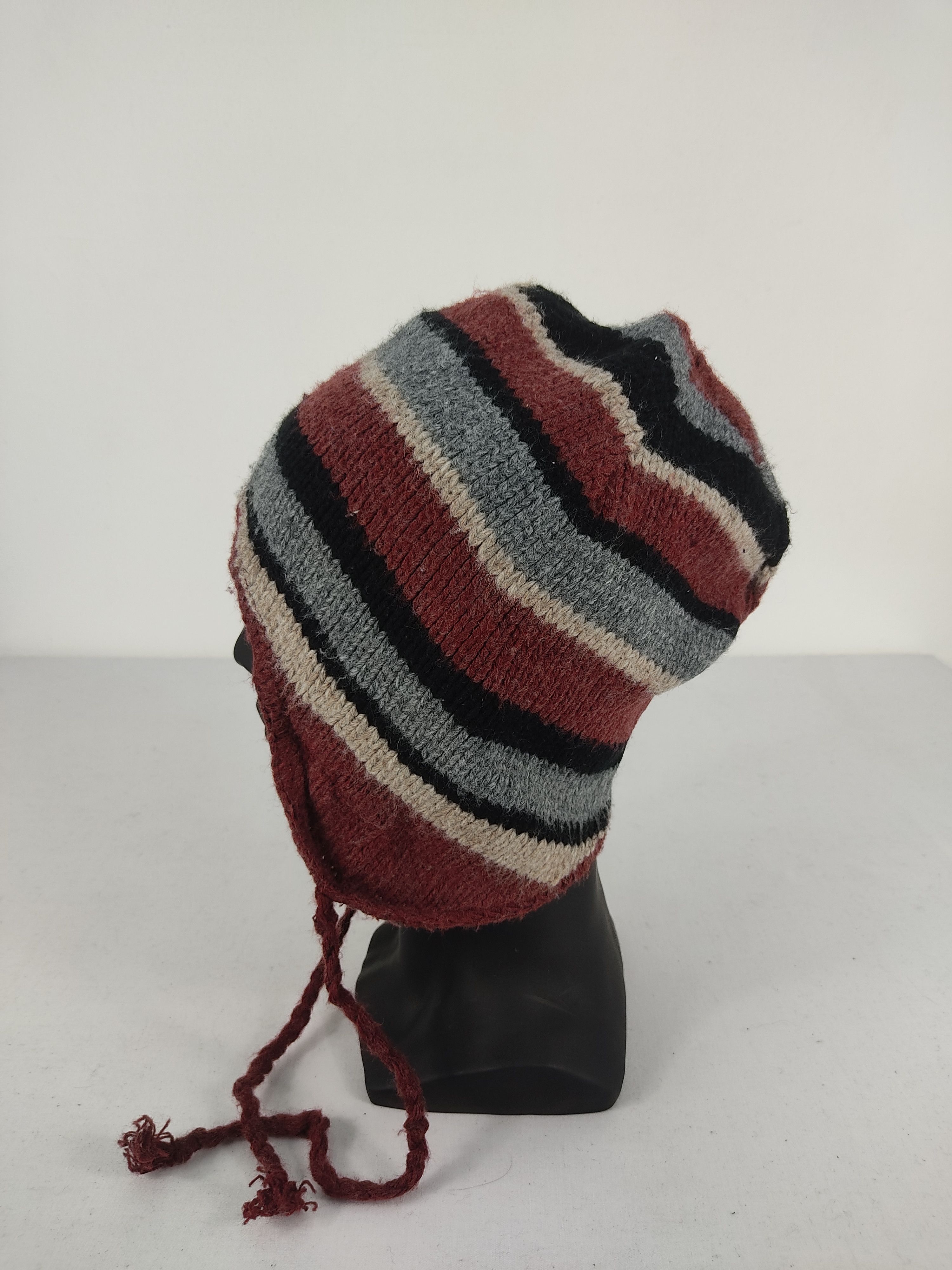 Japanese Brand × Vintage Vintage Japanese Brand Earflap Beanie / Snow Hat / Snow Cap Size ONE SIZE - 2 Thumbnail