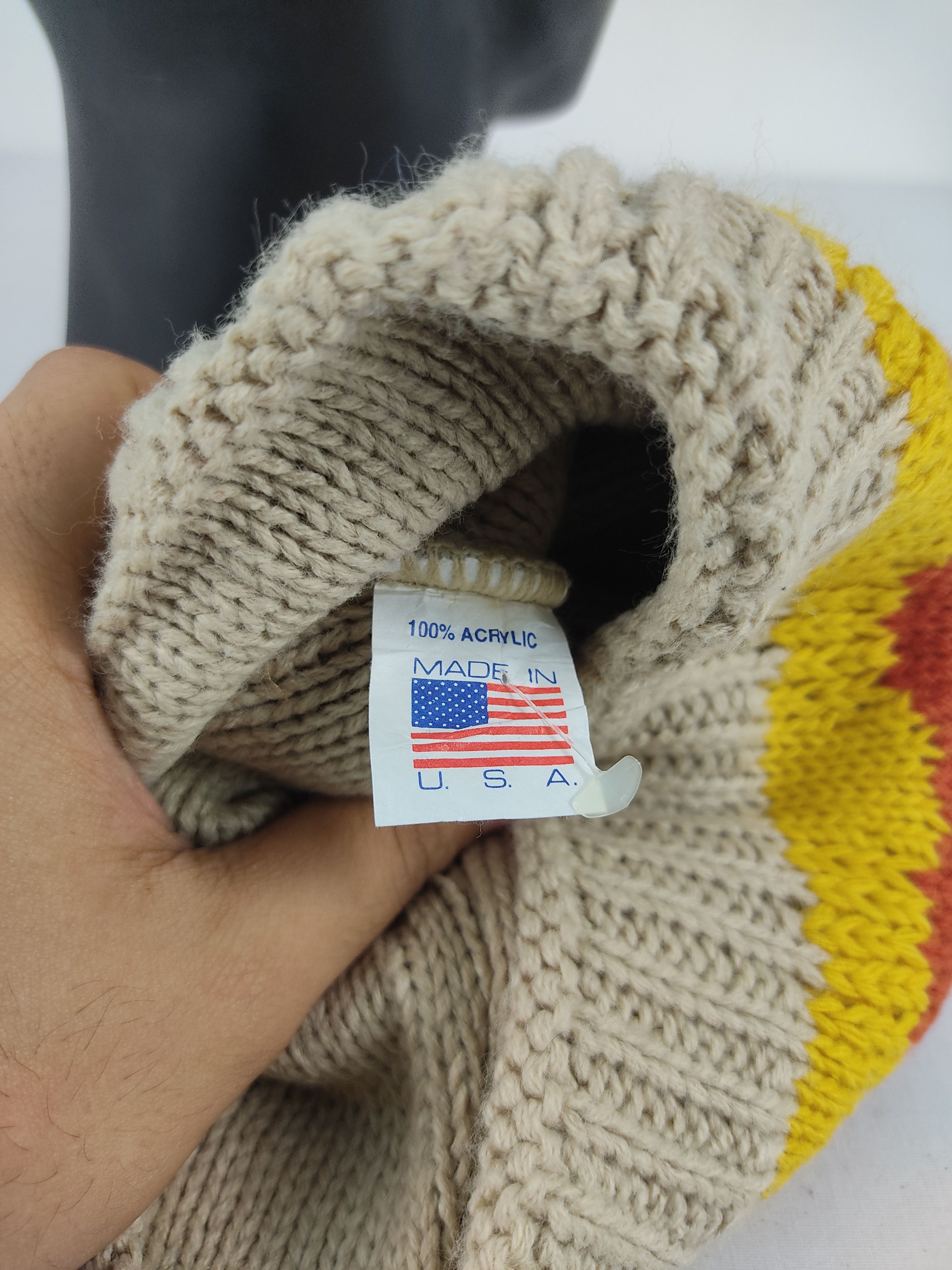 Japanese Brand × Vintage Vintage Japanese Brand Beanie / Snow Hat / Snow Cap Size ONE SIZE - 5 Thumbnail
