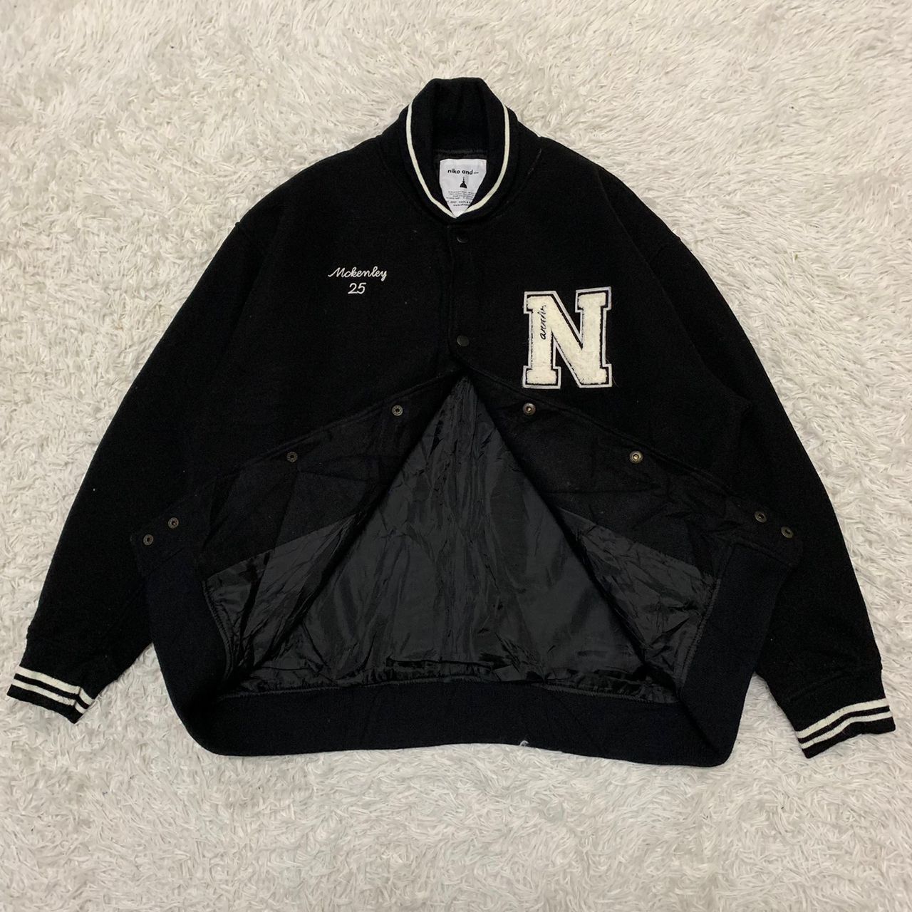Japanese Brand Niko and... Varsity Style Jacket Size US L / EU 52-54 / 3 - 2 Thumbnail
