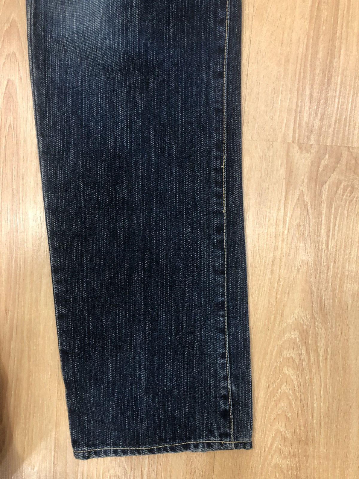 PPFM PPFM Double Waist Distressed Denim J-Cut Punk Style Size US 31 - 5 Thumbnail