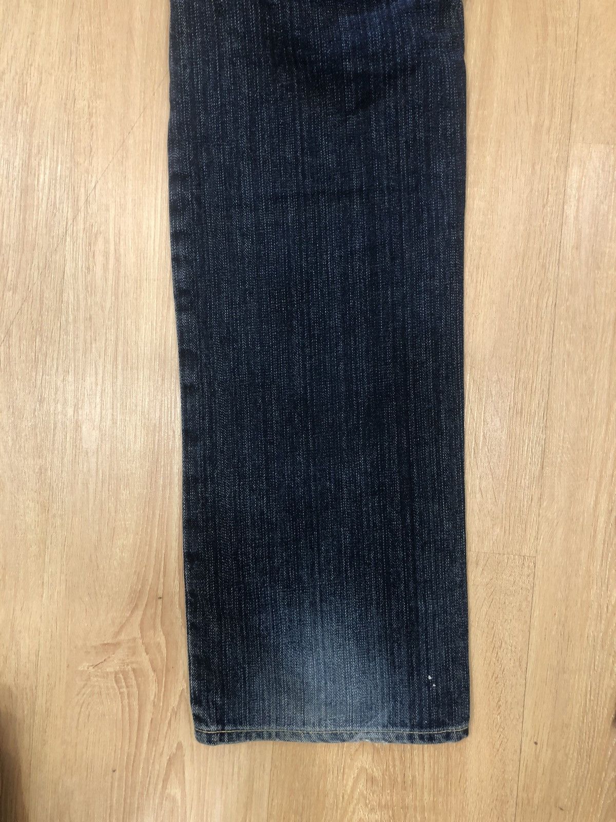 PPFM PPFM Double Waist Distressed Denim J-Cut Punk Style Size US 31 - 10 Thumbnail