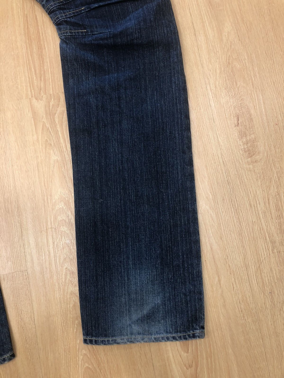 PPFM PPFM Double Waist Distressed Denim J-Cut Punk Style Size US 31 - 11 Thumbnail