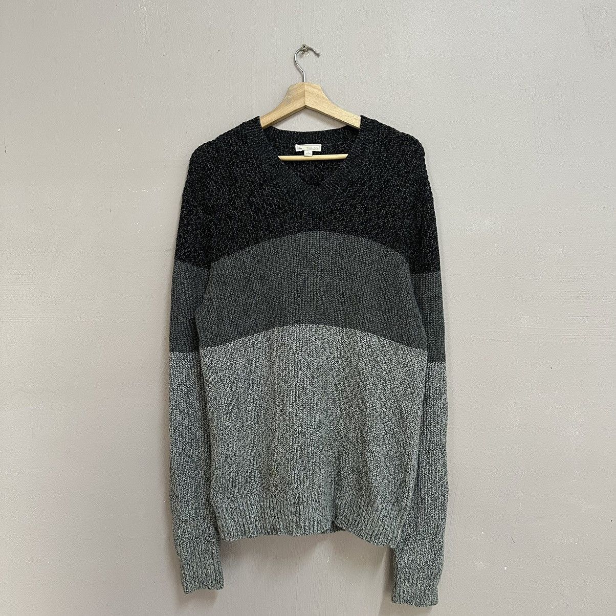 Vintage Japanese Sweater Knitwear Jumper Stripe