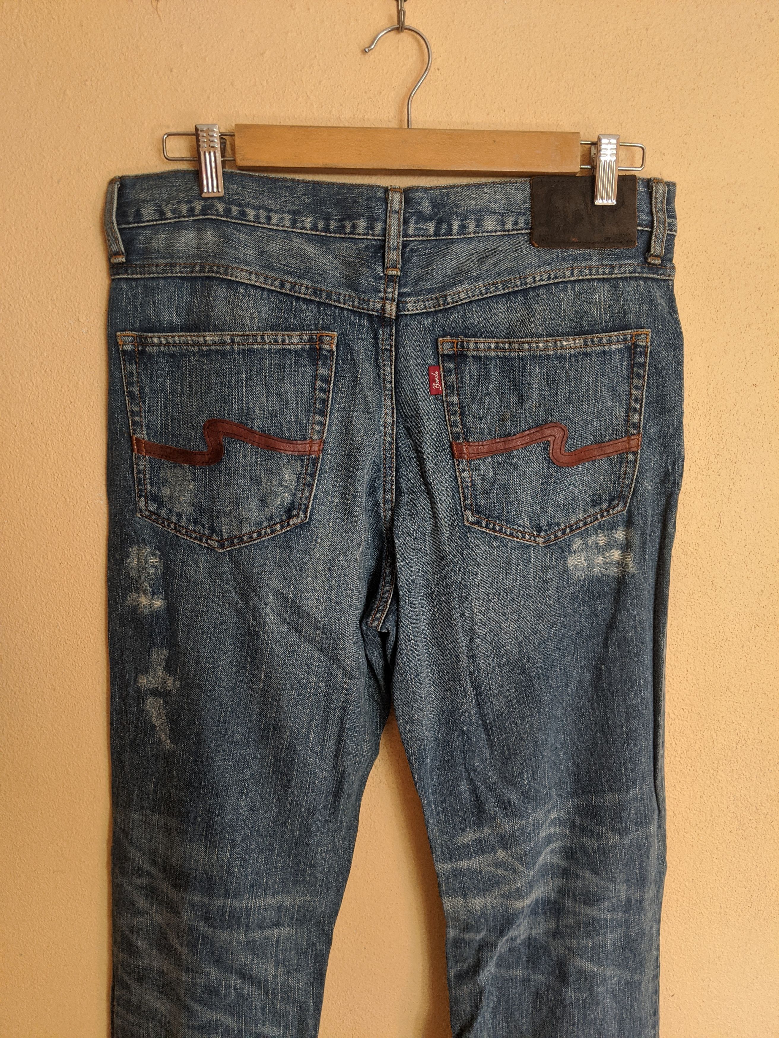 14th Addiction Japan style If Six Was Nine pants distressed denim Size US 34 / EU 50 - 4 Thumbnail
