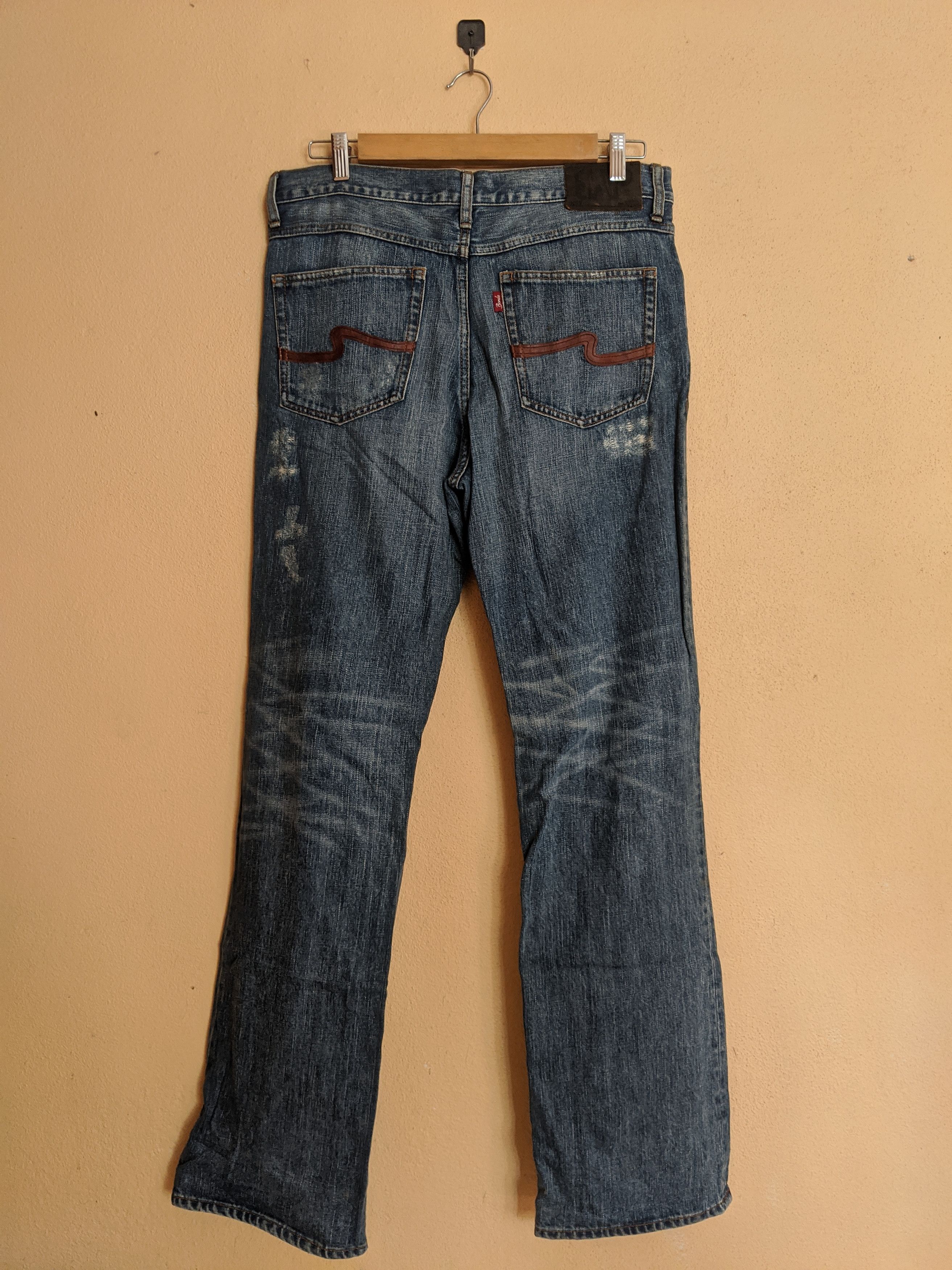 14th Addiction Japan style If Six Was Nine pants distressed denim Size US 34 / EU 50 - 2 Thumbnail