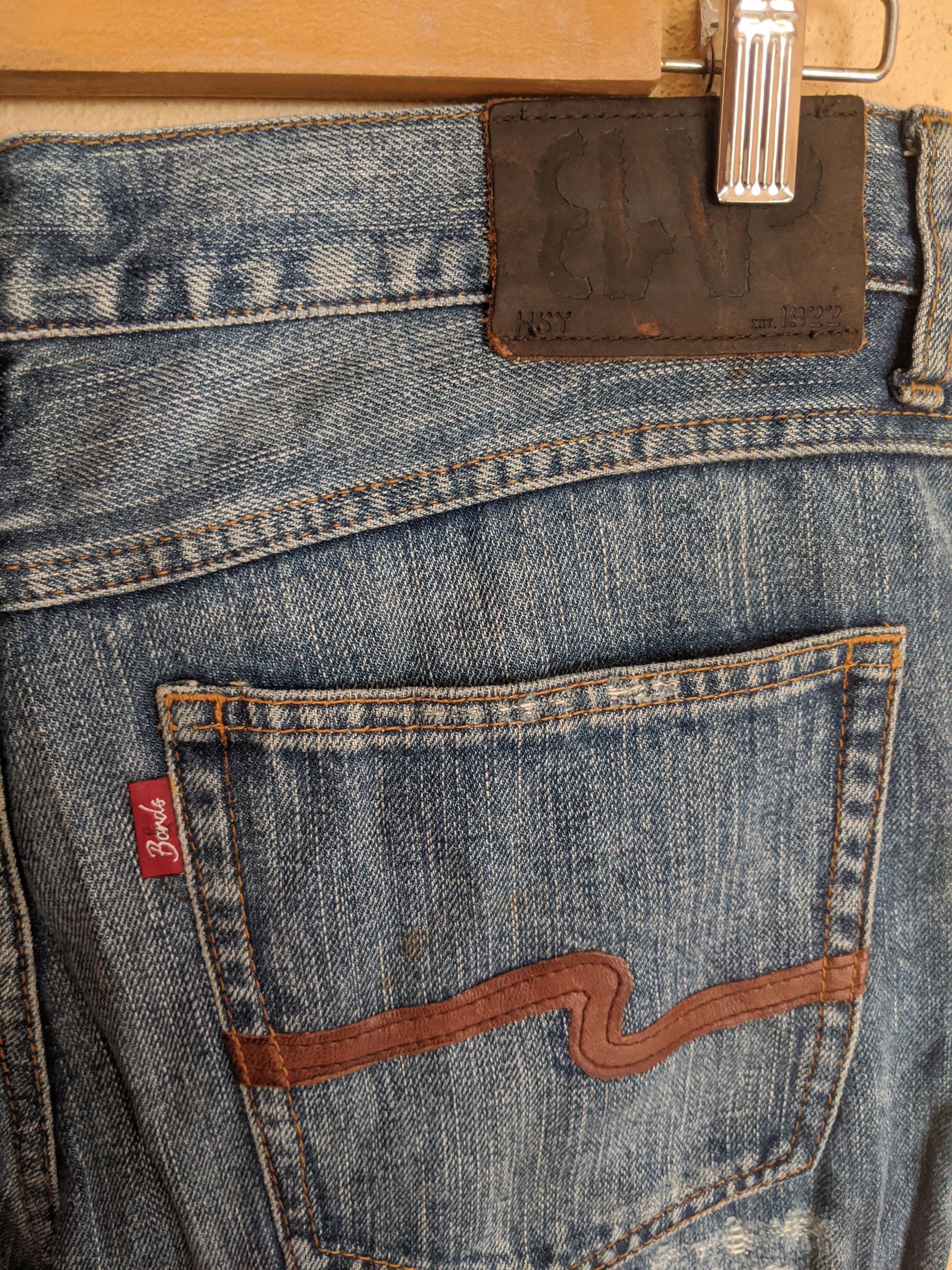 14th Addiction Japan style If Six Was Nine pants distressed denim Size US 34 / EU 50 - 3 Thumbnail