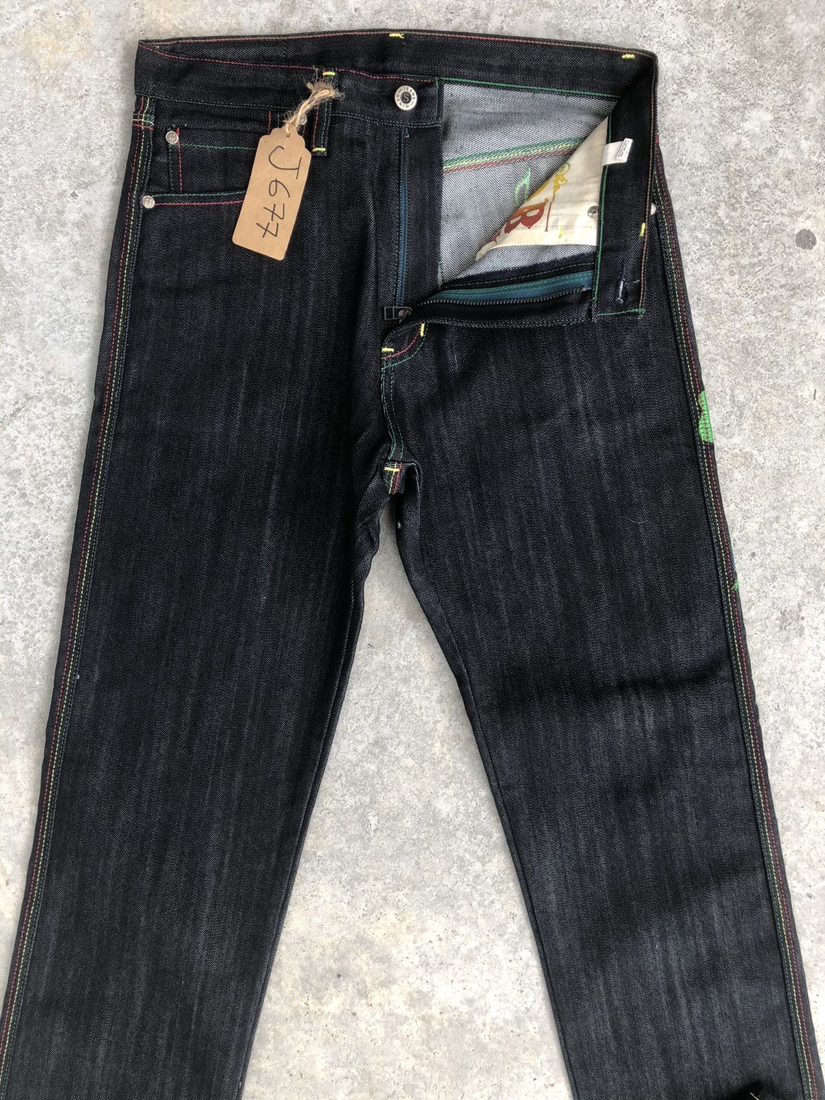 Japanese Brand Japanese Bob Marley Embroidered Jeans Size US 30 / EU 46 - 3 Thumbnail