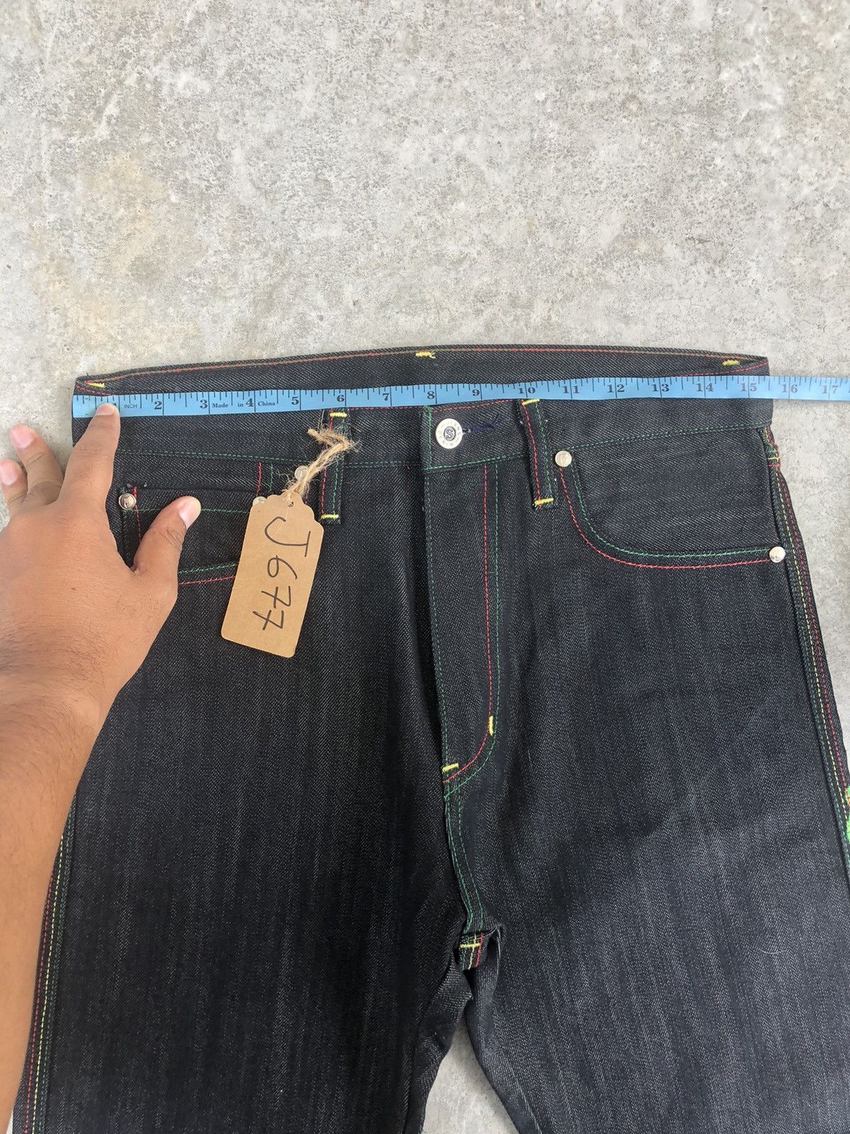 Japanese Brand Japanese Bob Marley Embroidered Jeans Size US 30 / EU 46 - 16 Thumbnail