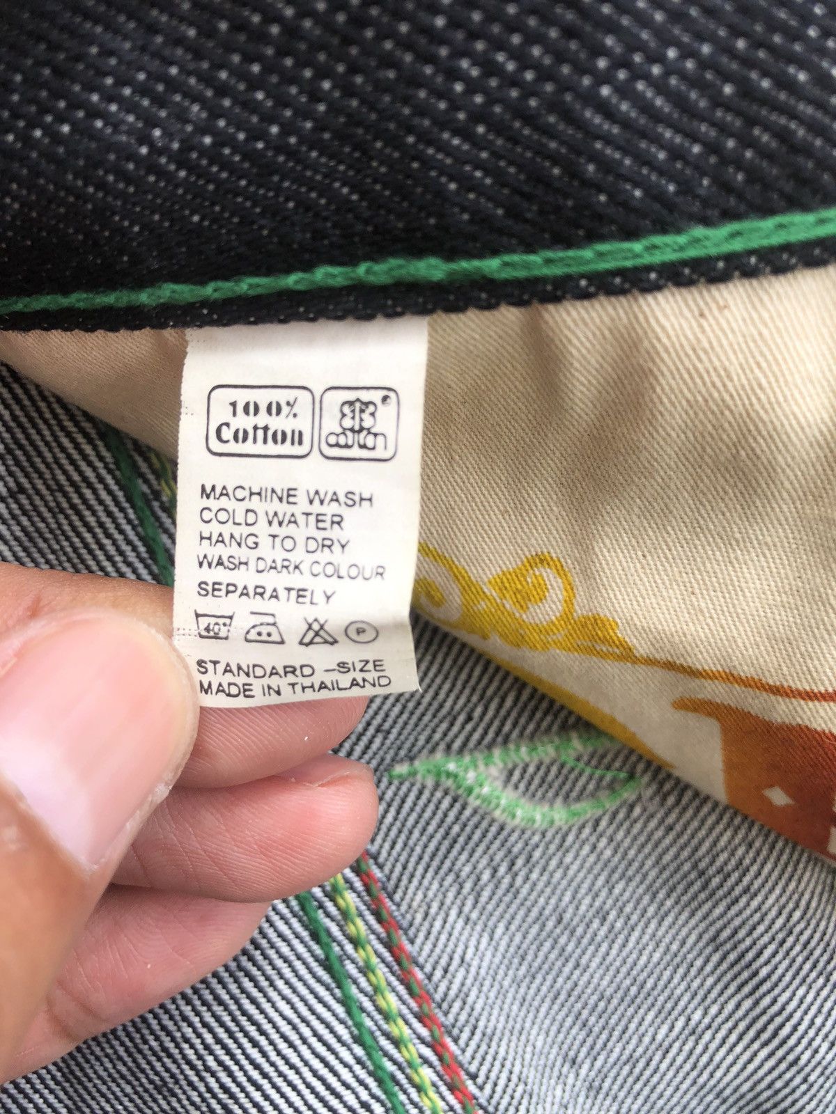 Japanese Brand Japanese Bob Marley Embroidered Jeans Size US 30 / EU 46 - 14 Thumbnail