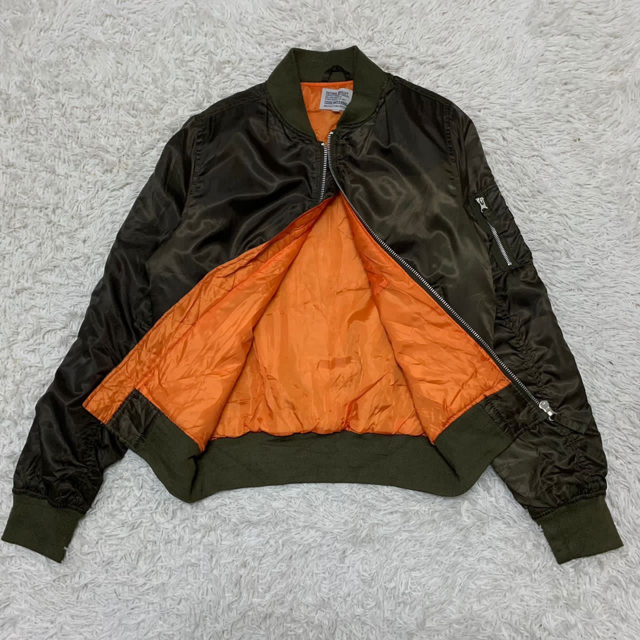 Japanese Brand Future Bullet Military Collection Bomber Style Jacket Size US M / EU 48-50 / 2 - 2 Thumbnail