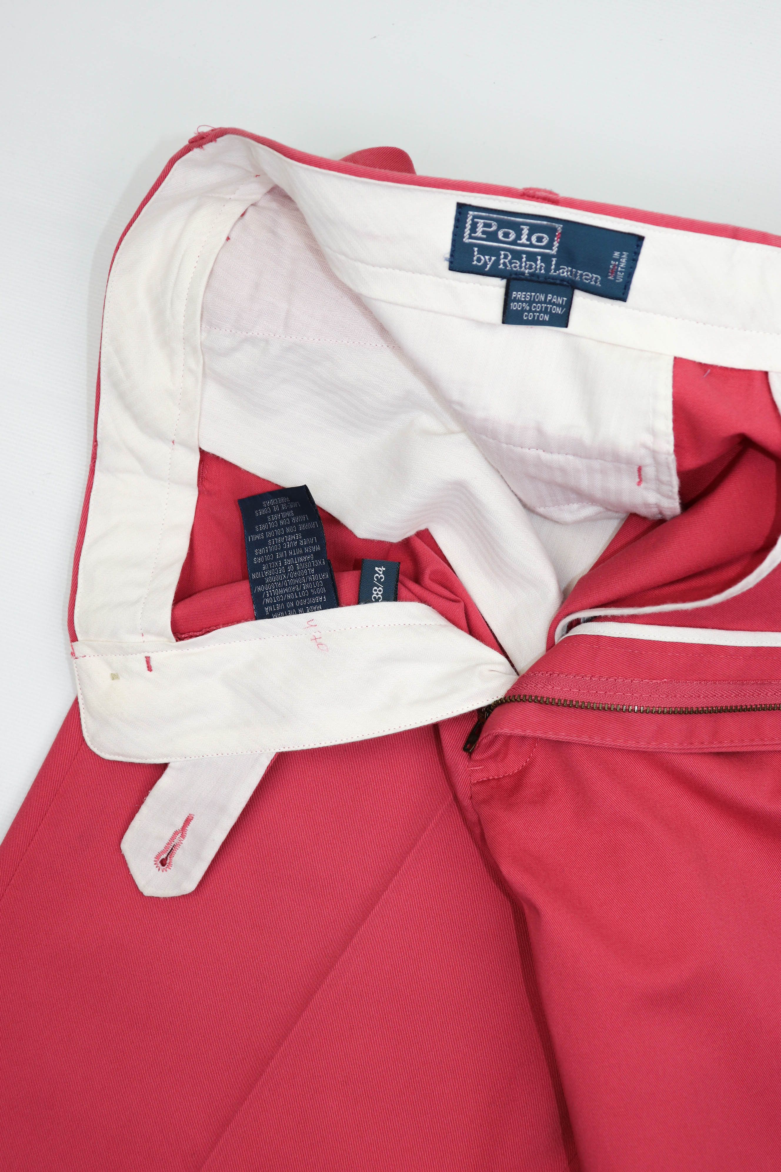 Polo Ralph Lauren Polo by Ralph Lauren Vintage Pink Preston Trousers Pants Size US 38 / EU 54 - 8 Thumbnail